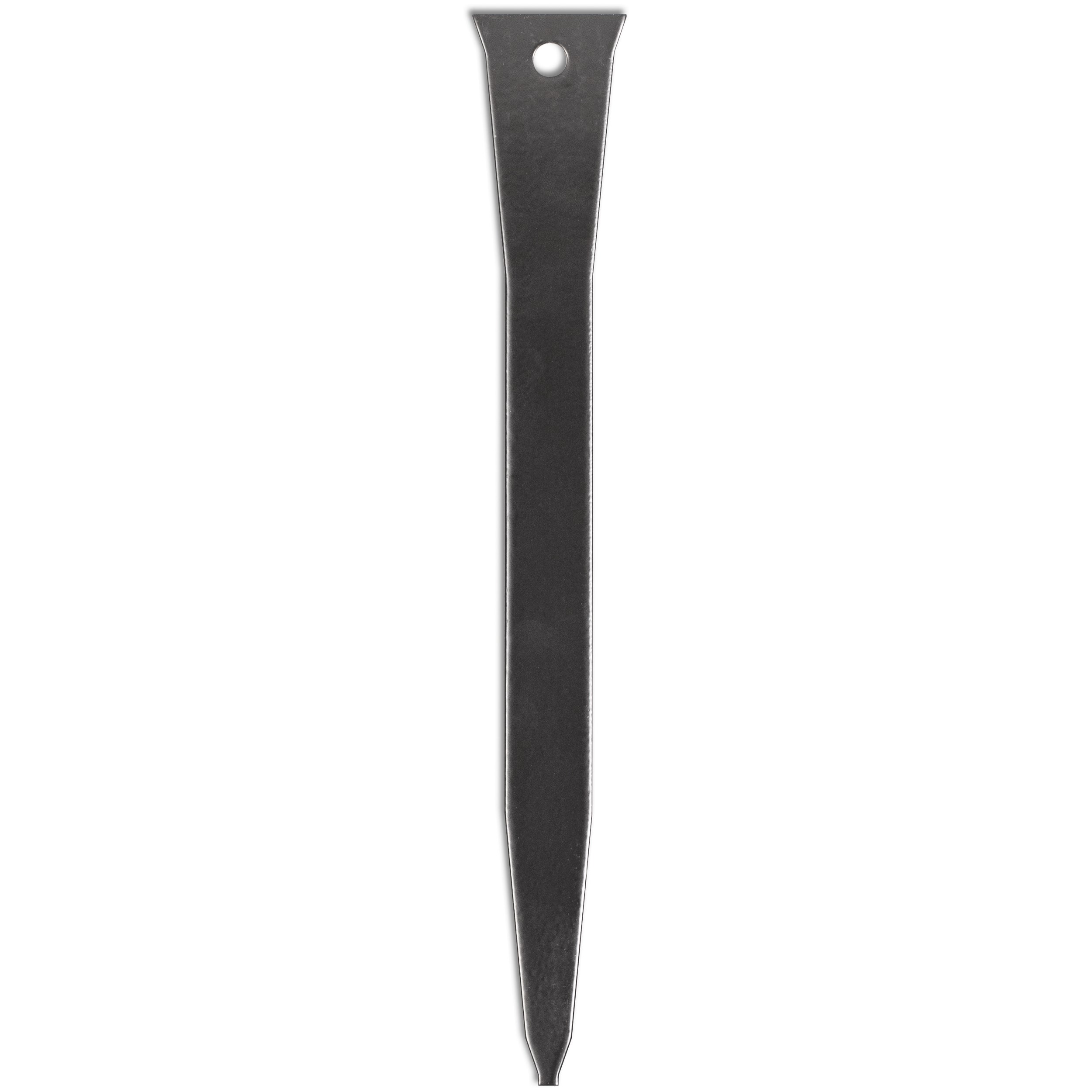 Colmet 12" 10ga Extra Stake Black — priced per each; minimum 40; multiples of 40