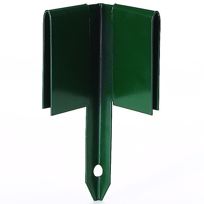 Colmet Corner Stake Green — priced per each; minimum 10; multiples of 10