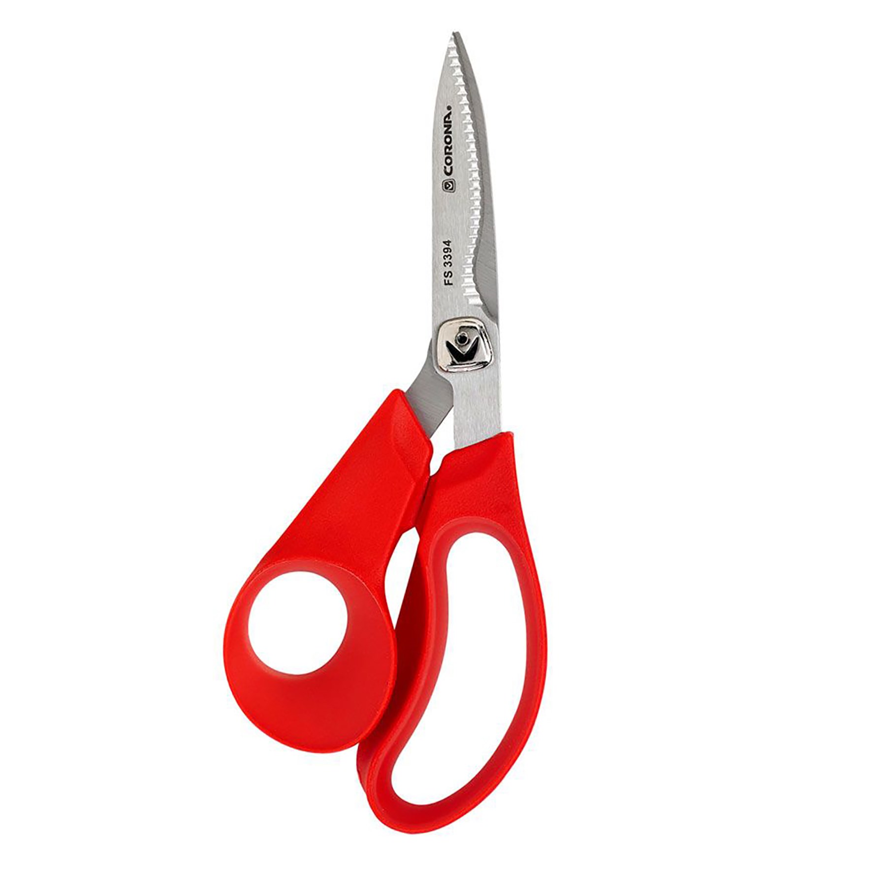 Corona 3" ComfortGel Floral Serrated Scissors Stainless Steel — priced per each; minimum 6; multiples of 6