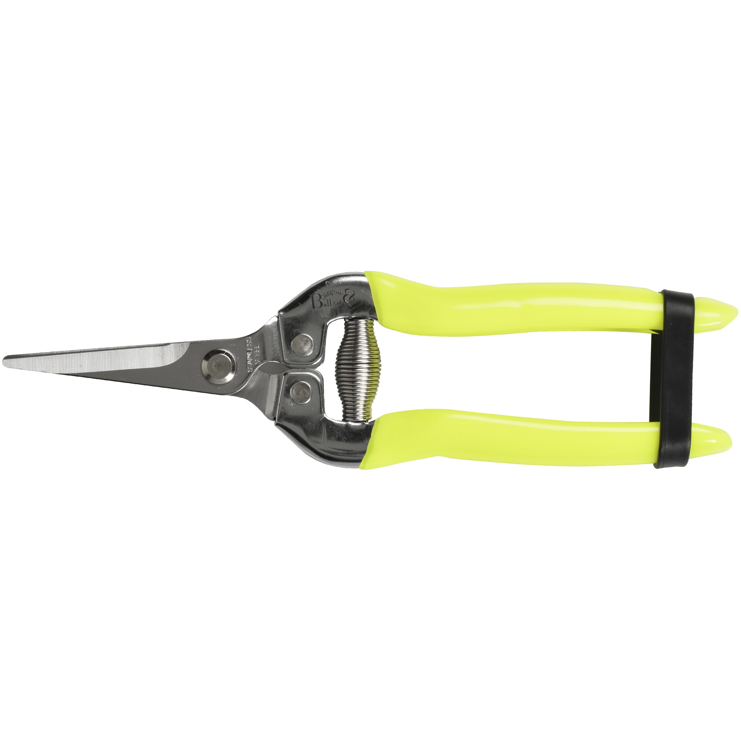 Burgon & Ball RHS Florabrite Flower & Harvesting Snip Neon Yellow