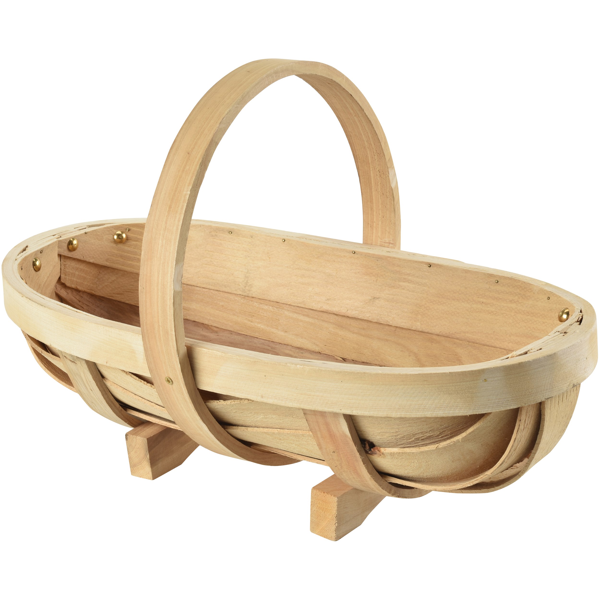 Burgon & Ball Natural FSC Wood Large Trug