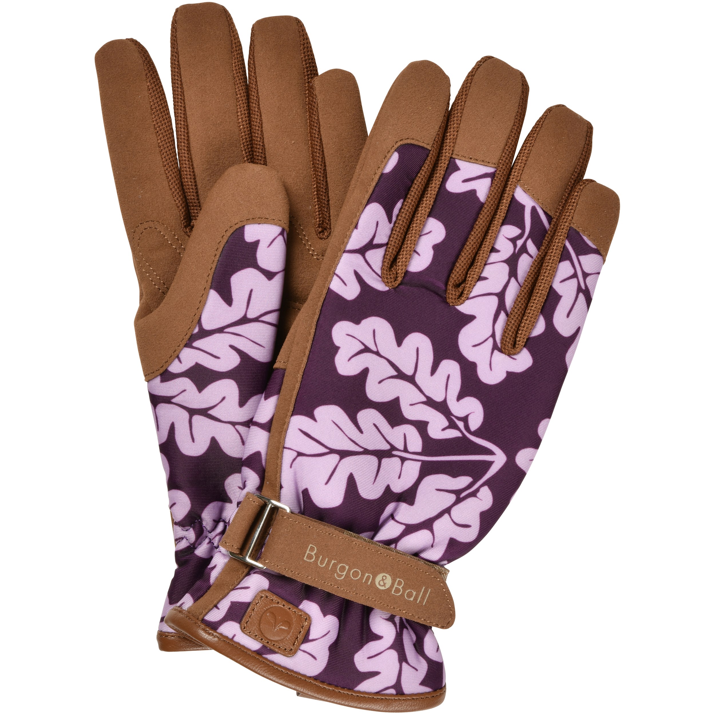 Burgon & Ball Love the Glove Oak Leaf Plum Small/Medium