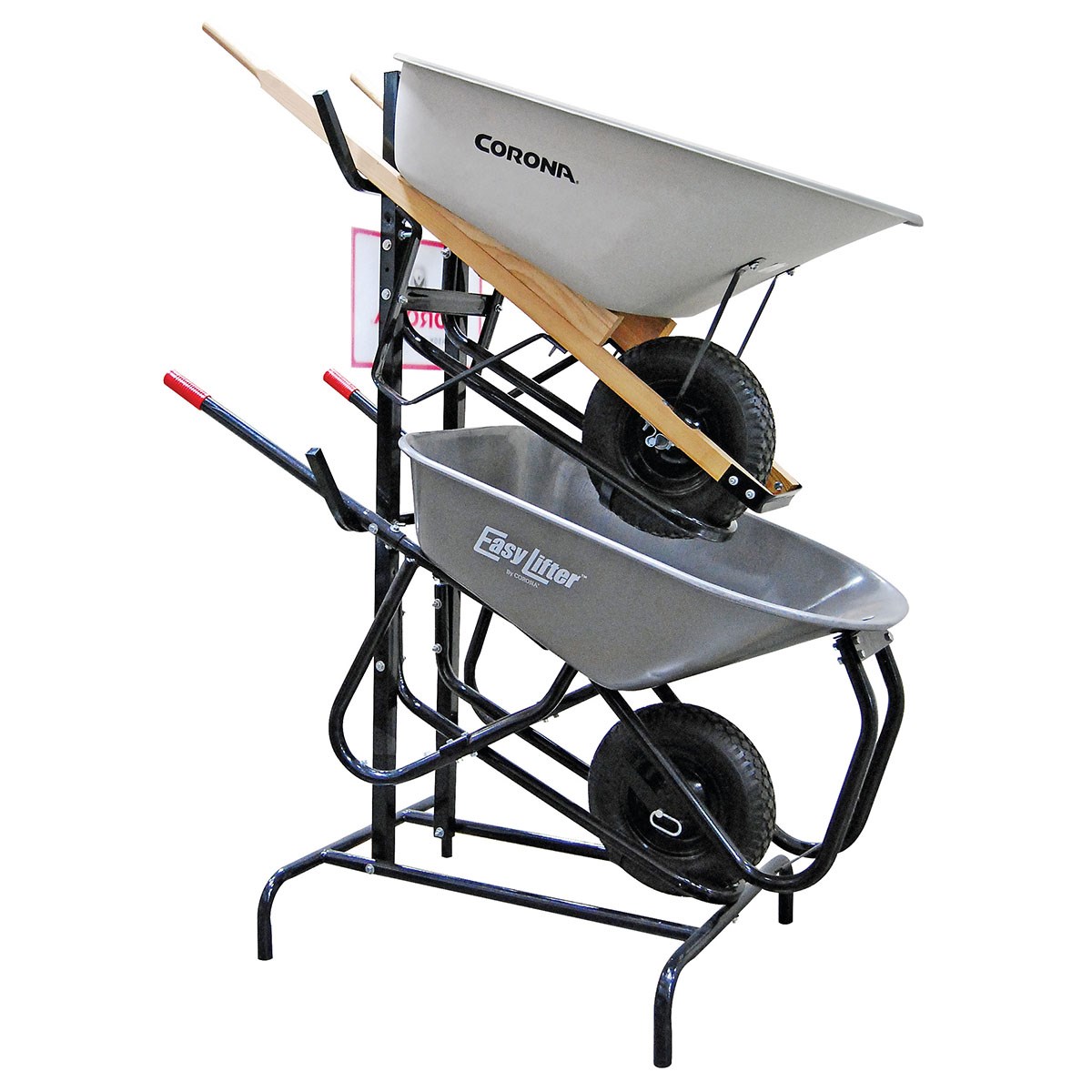 Corona Wheelbarrow 2 Tier Empty Rack