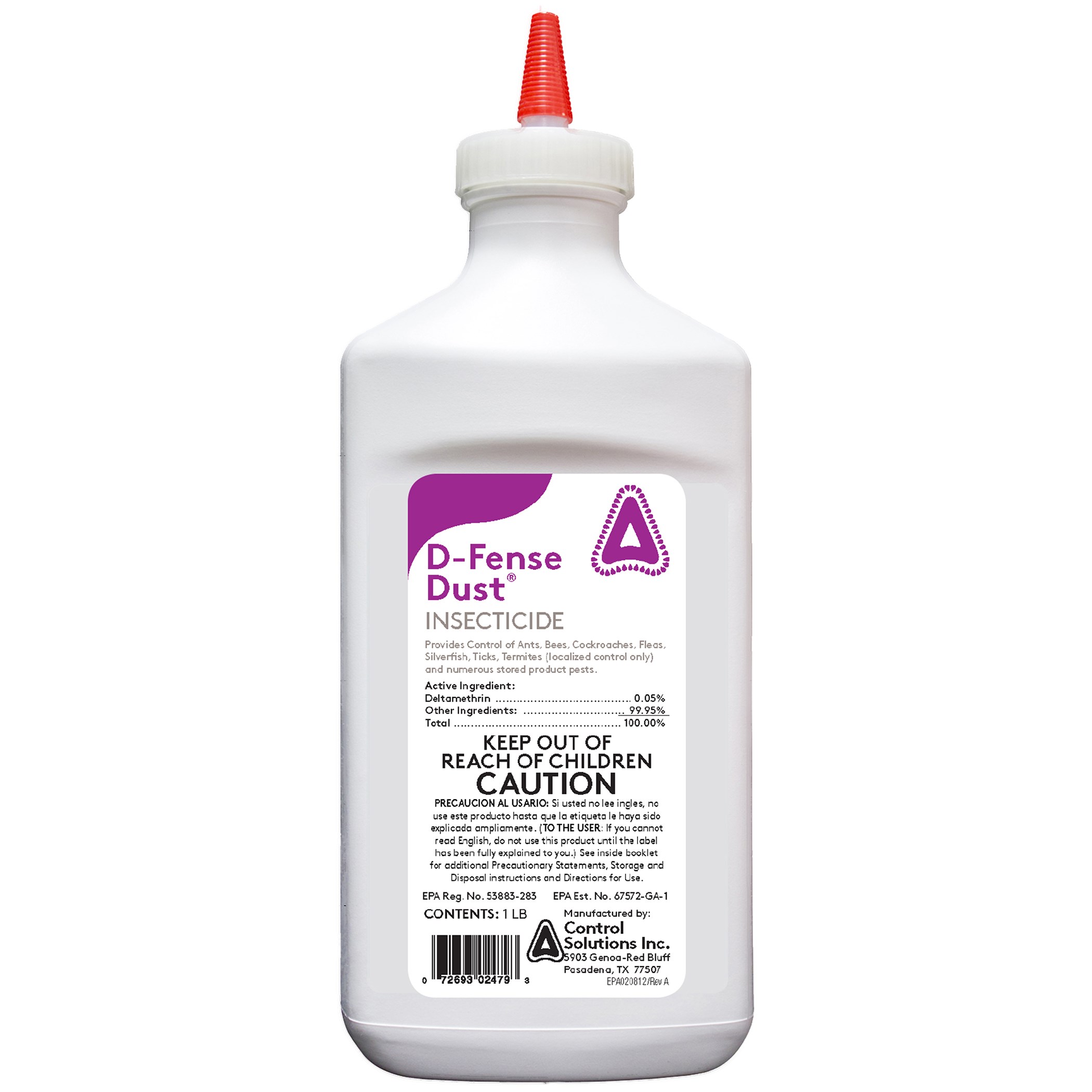 CSI 1lb D-Fense Insecticide Dust RTU — priced per each; minimum 12; multiples of 12