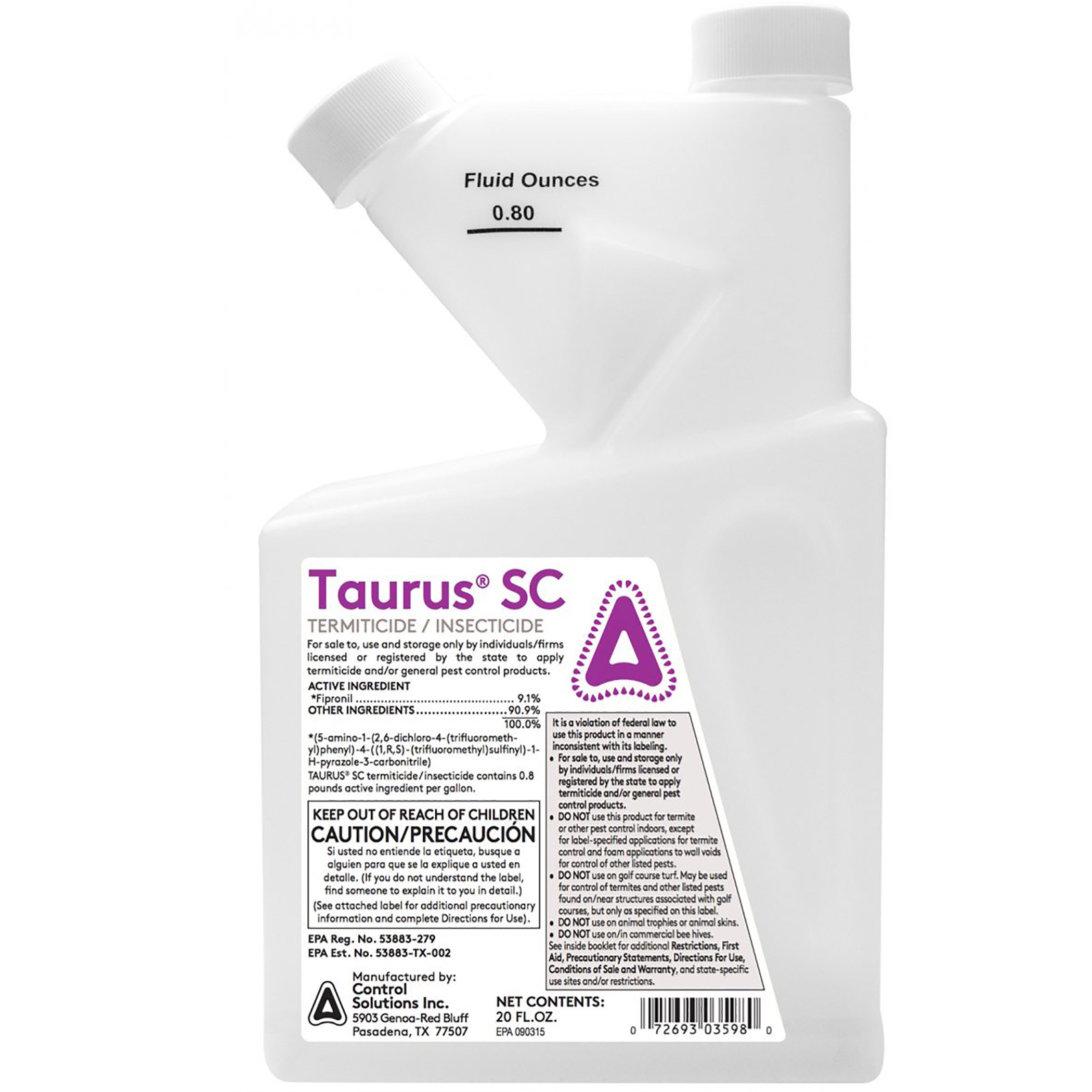 CSI 20oz Taurus Insecticide Concentrate