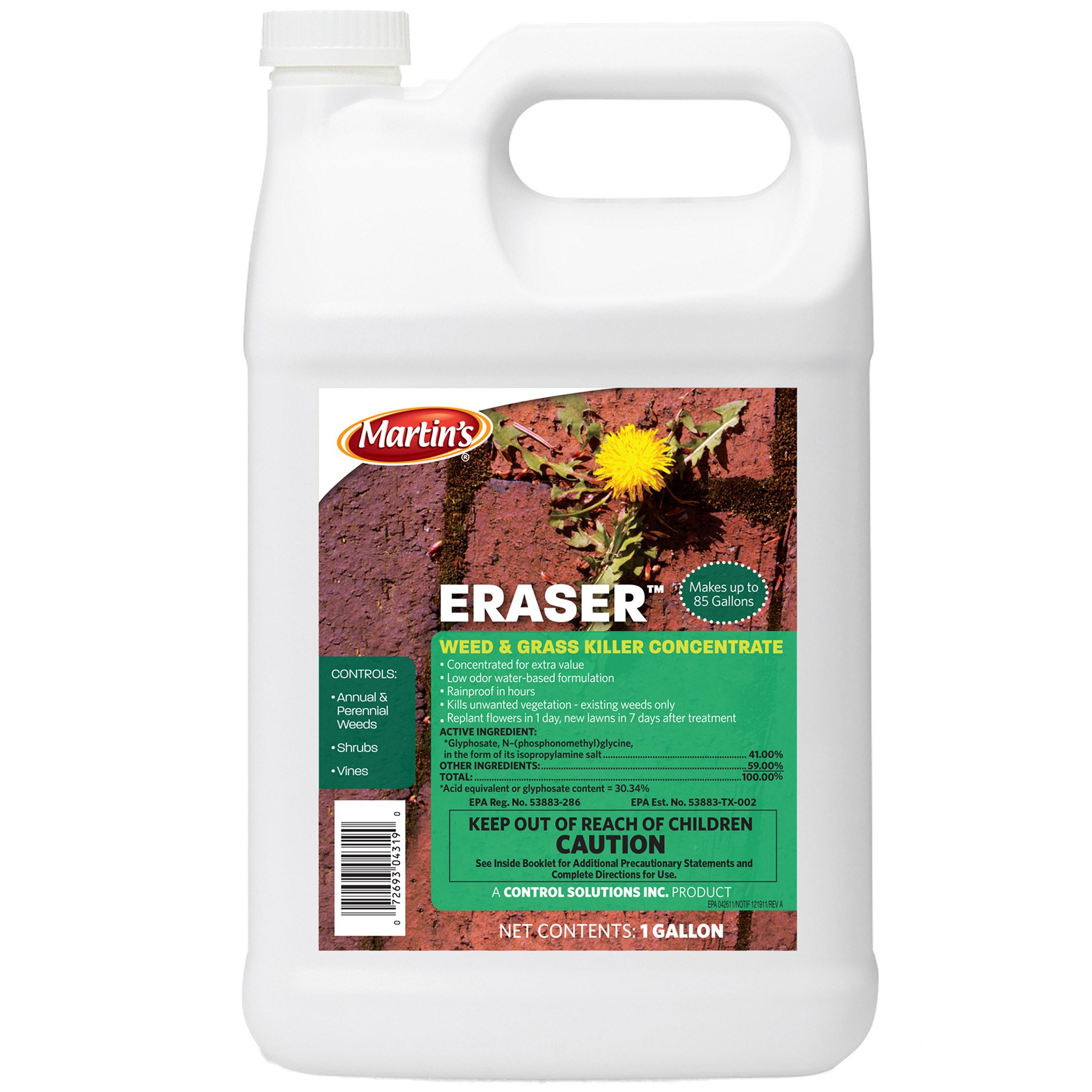Martin's 1gal Eraser 41% Glyphosate