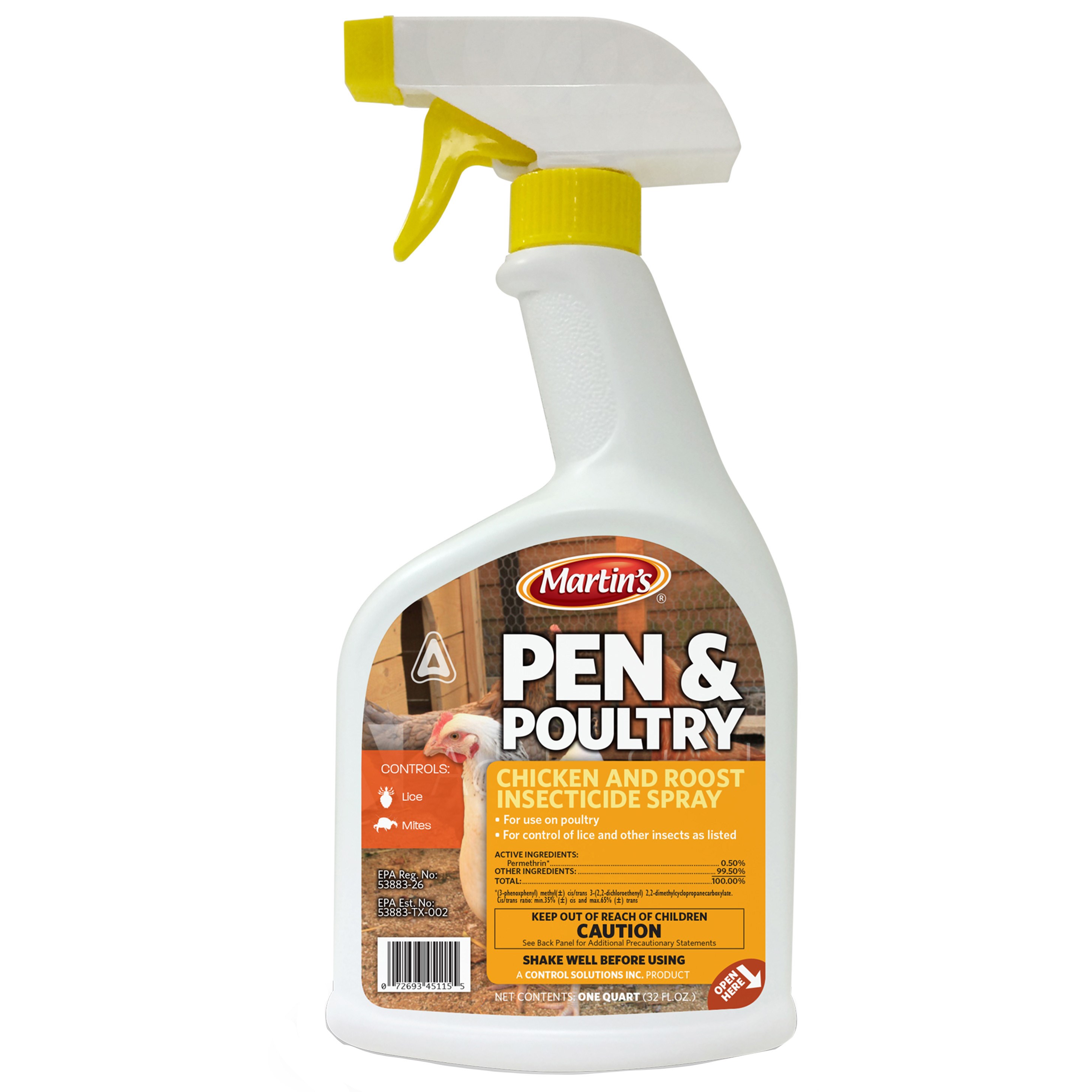 Martin's 32oz Pen & Poultry RTU — priced per each; minimum 12; multiples of 12