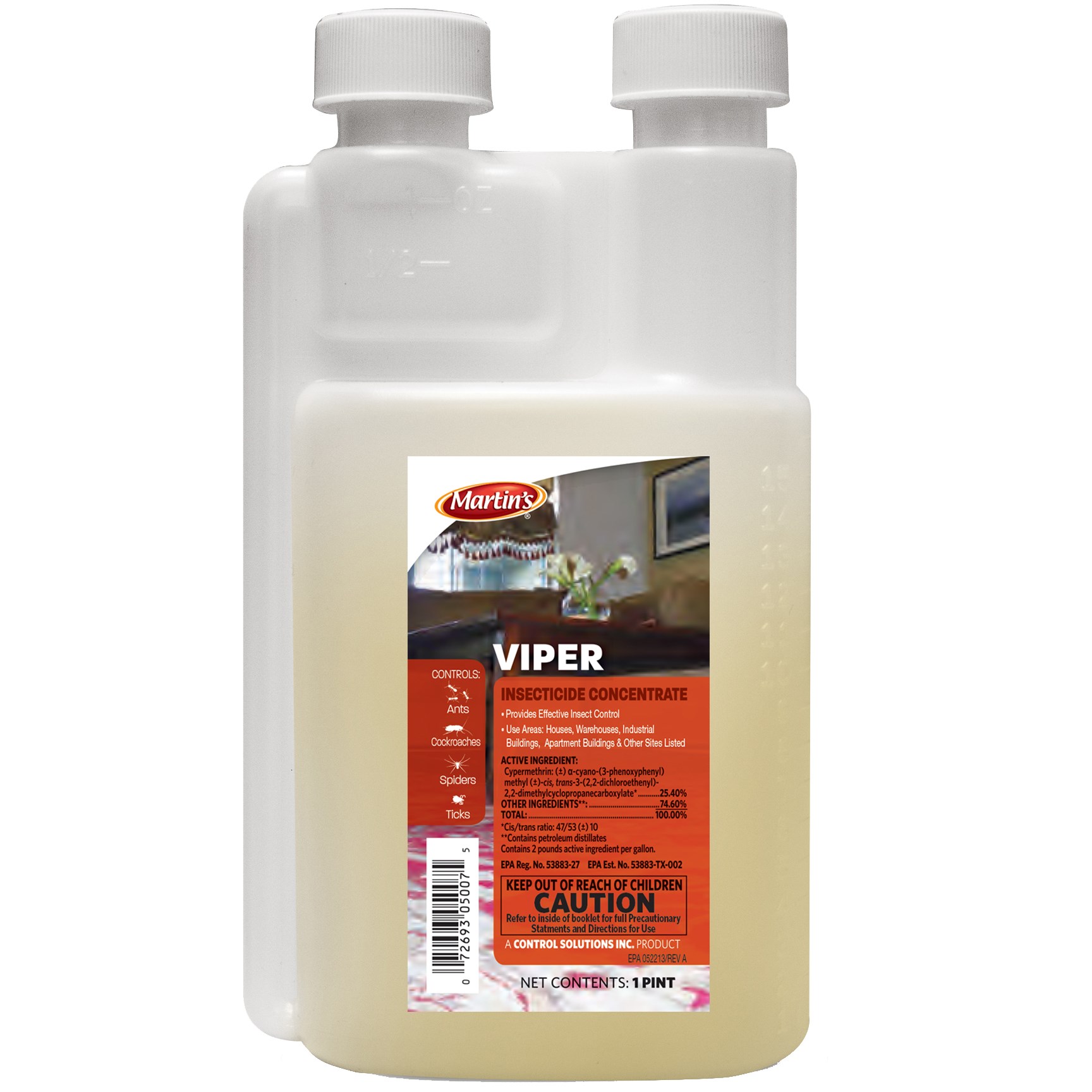 Martin's 16oz Viper Insect Concentrate — priced per each; minimum 12; multiples of 12