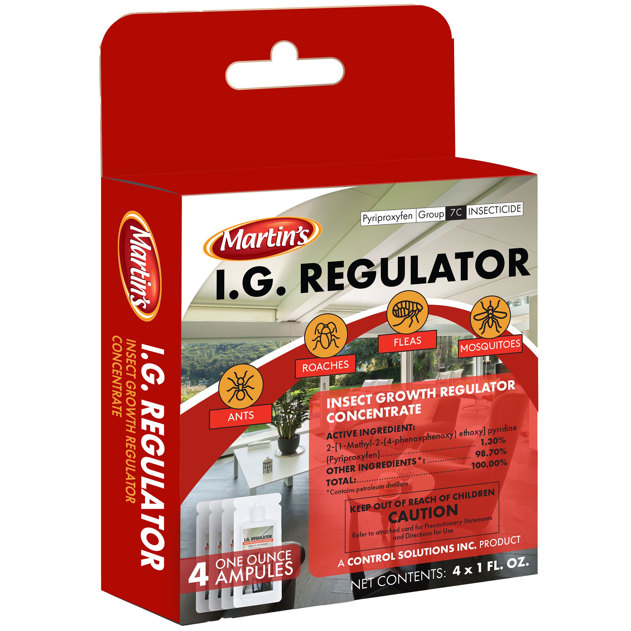 Martin's 4oz IG Regulator Concentrate — priced per each; minimum 6; multiples of 6