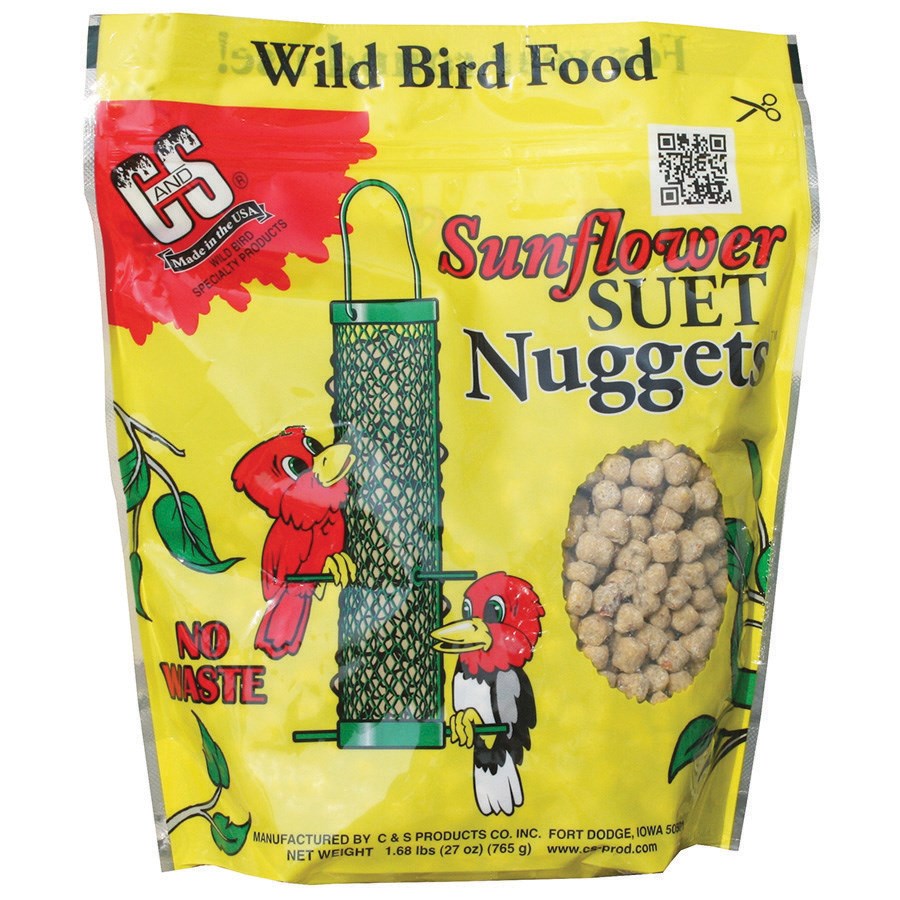C&S Sunflower Suet Nuggets — priced per each; minimum 4; multiples of 4