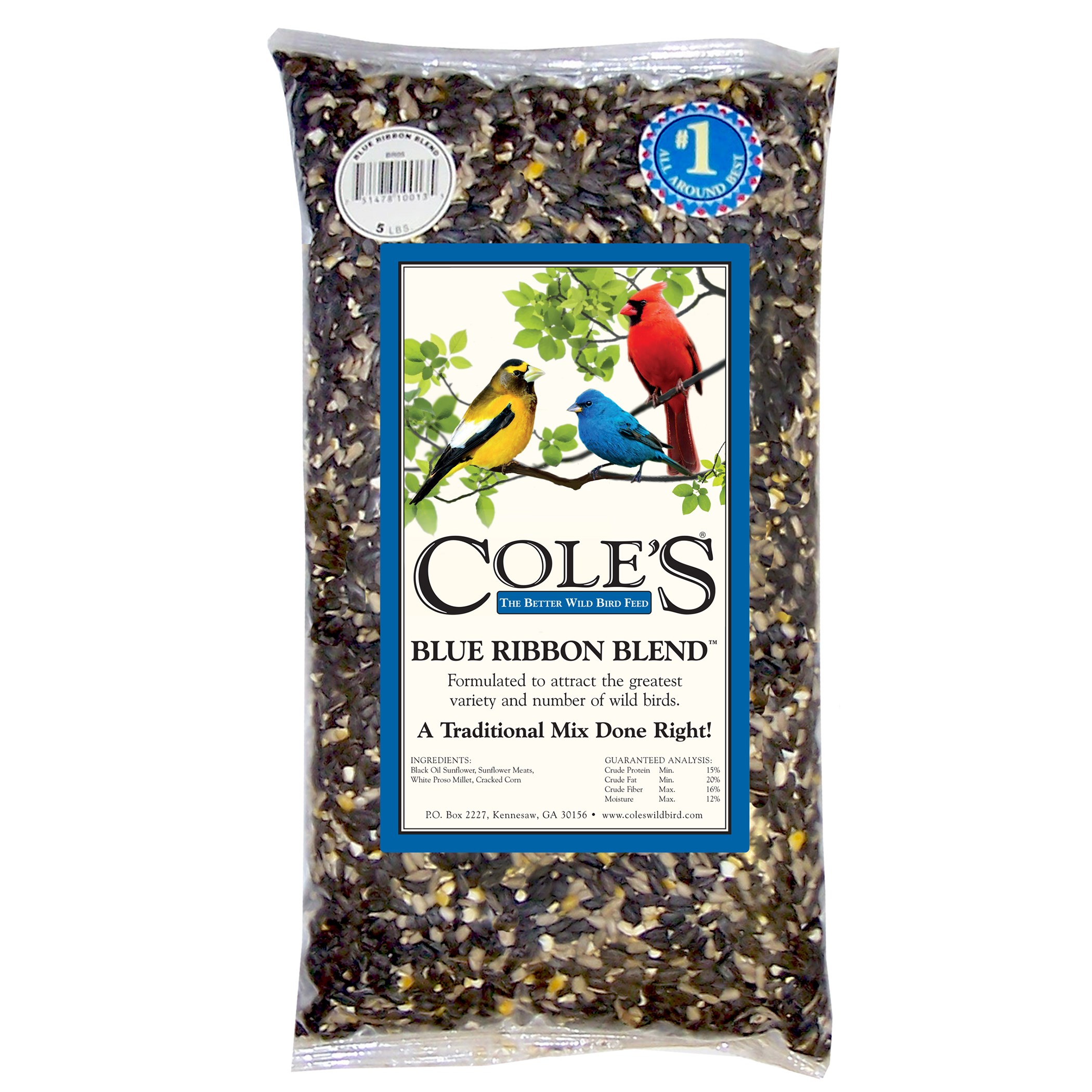 Coles 20# Blue Ribbon Blend Seed MADE IN THE USA — priced per each; minimum 2; multiples of 2
