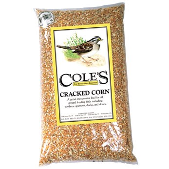 Coles 10# Cracked Corn MADE IN THE USA — priced per each; minimum 4; multiples of 4