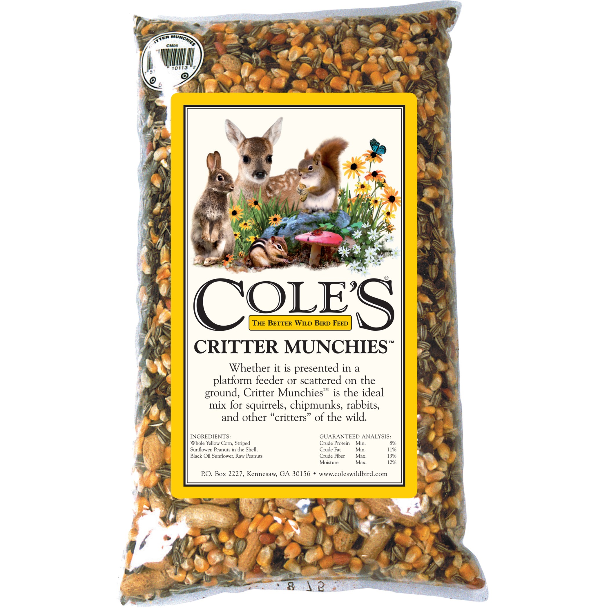 Coles 5# Critter Munchies MADE IN THE USA — priced per each; minimum 6; multiples of 6