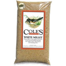 Coles 10# White Millet Seed MADE IN THE USA — priced per each; minimum 4; multiples of 4