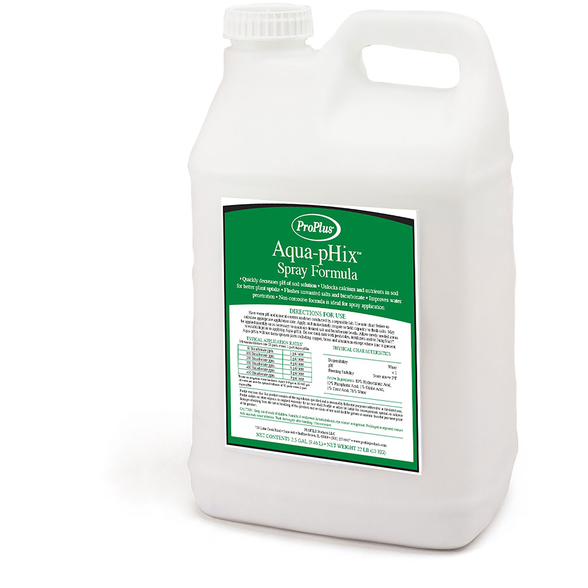 Profile 2.5gal Aqua-pHix Hydro Formula — Single Unit