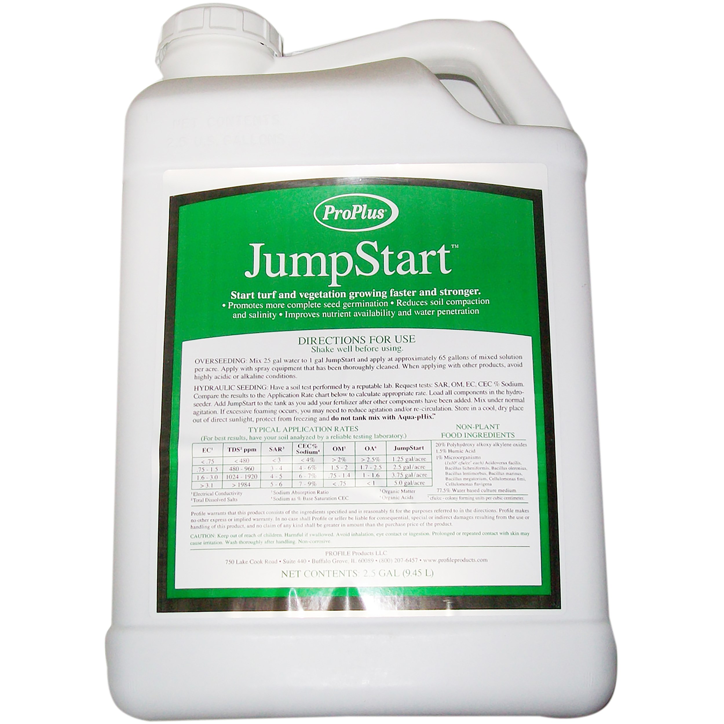 Profile 2.5gal Jump Start — Single Unit