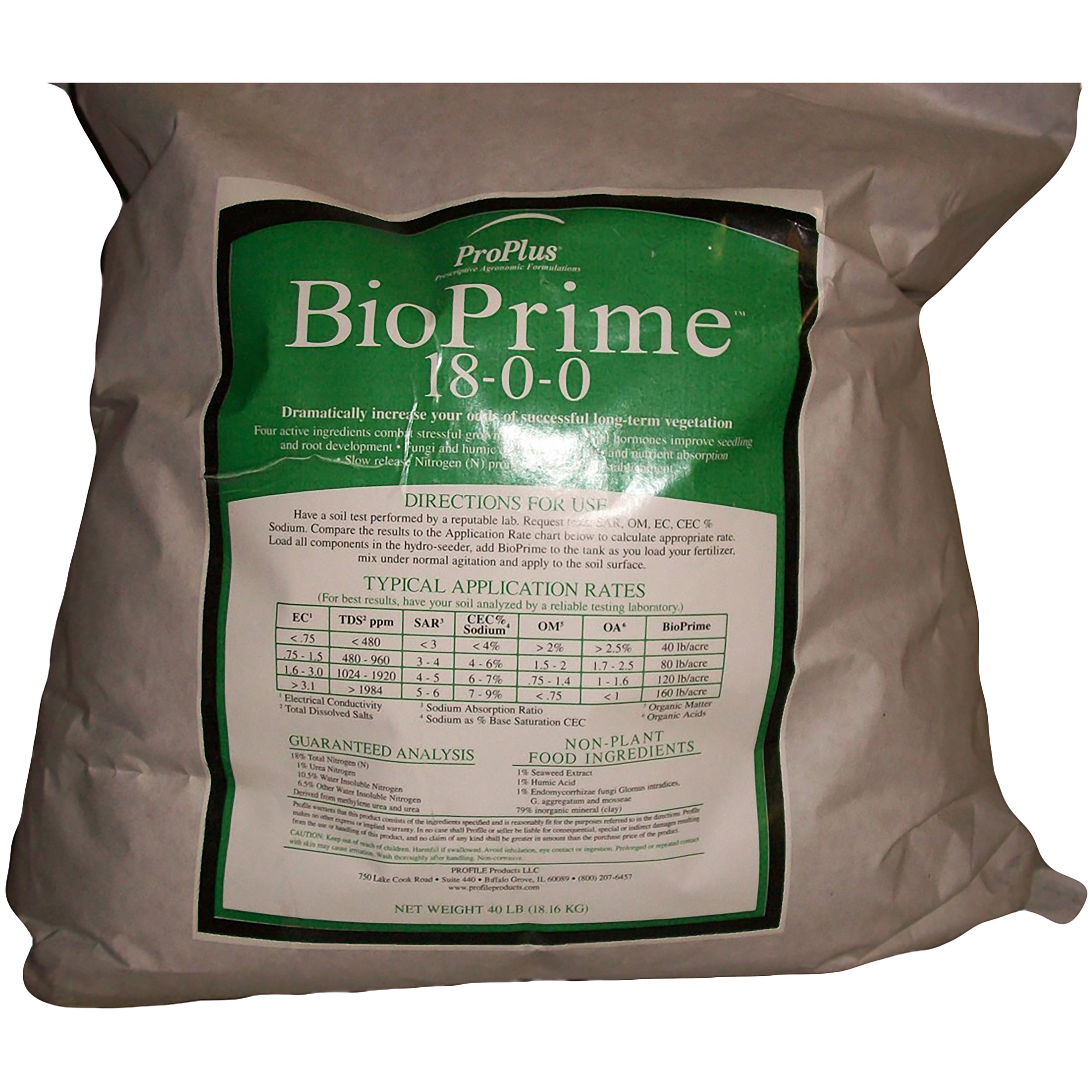 Profile 40# BioPrime 18-0-0