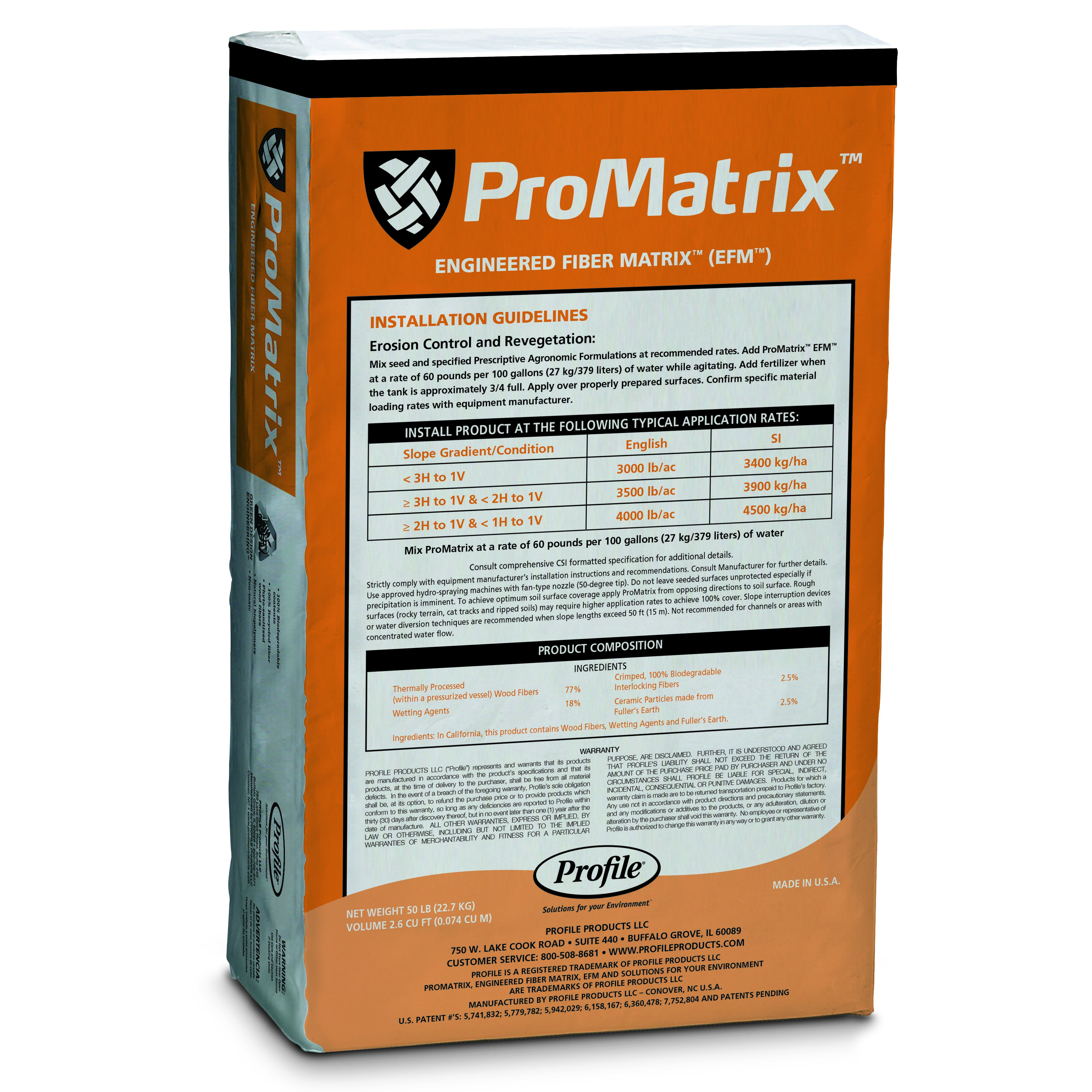 Profile 50# ProMatrix EFM