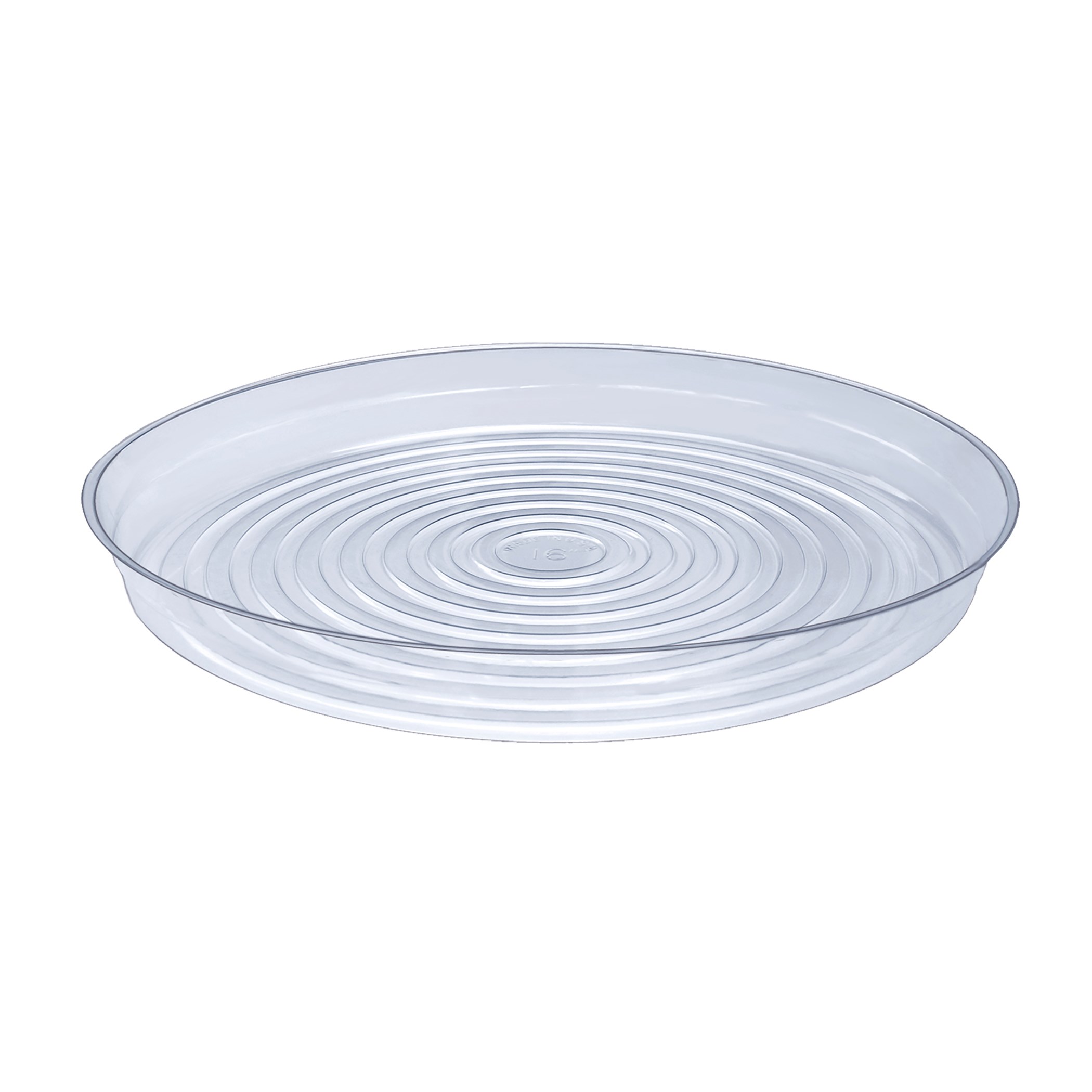 CWP 16" Clear Vinyl Plant Saucer — priced per each; minimum 10; multiples of 10