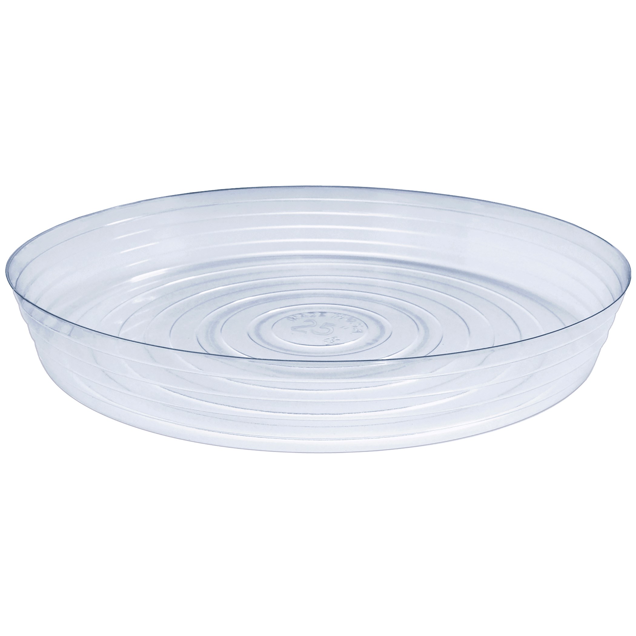 CWP 25" Clear Vinyl Plant Saucer