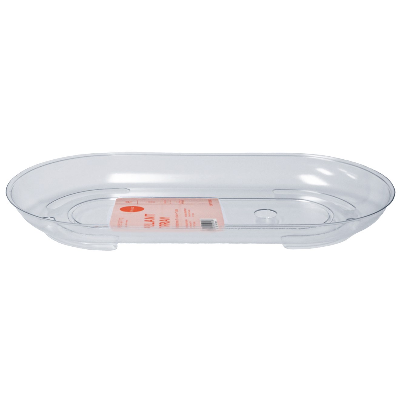 CWP 12" Clear Designer Centerpiece Plant Tray Retail Ready Packaging