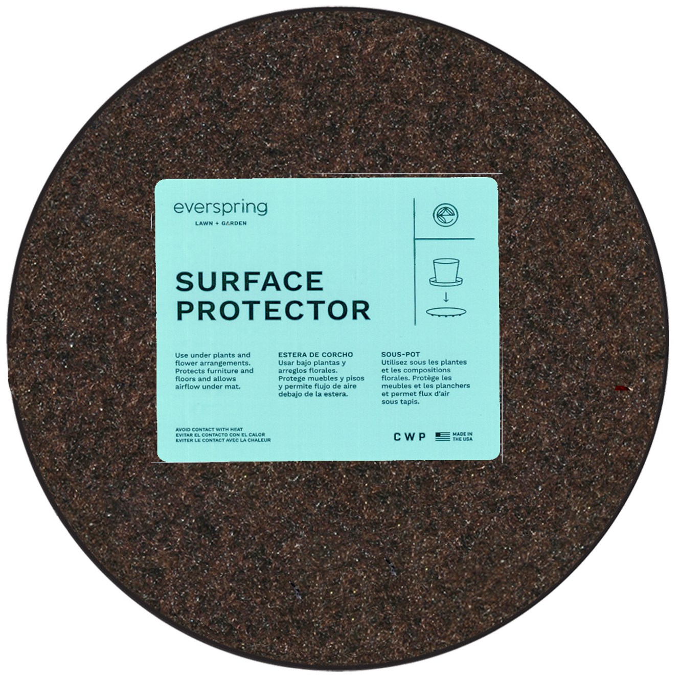 CWP 10" Surface Protector with PDQ