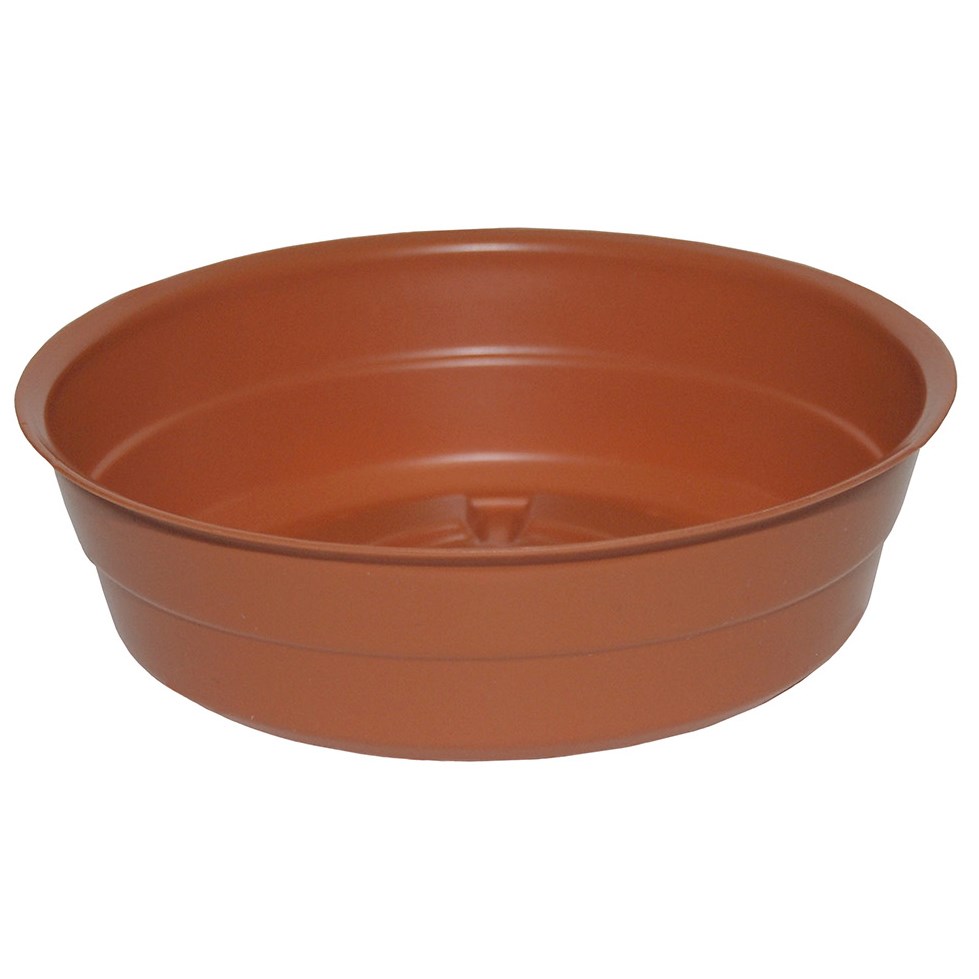 CWP 4" Terracotta Heavy Gauge Vinyl Plant Saucer