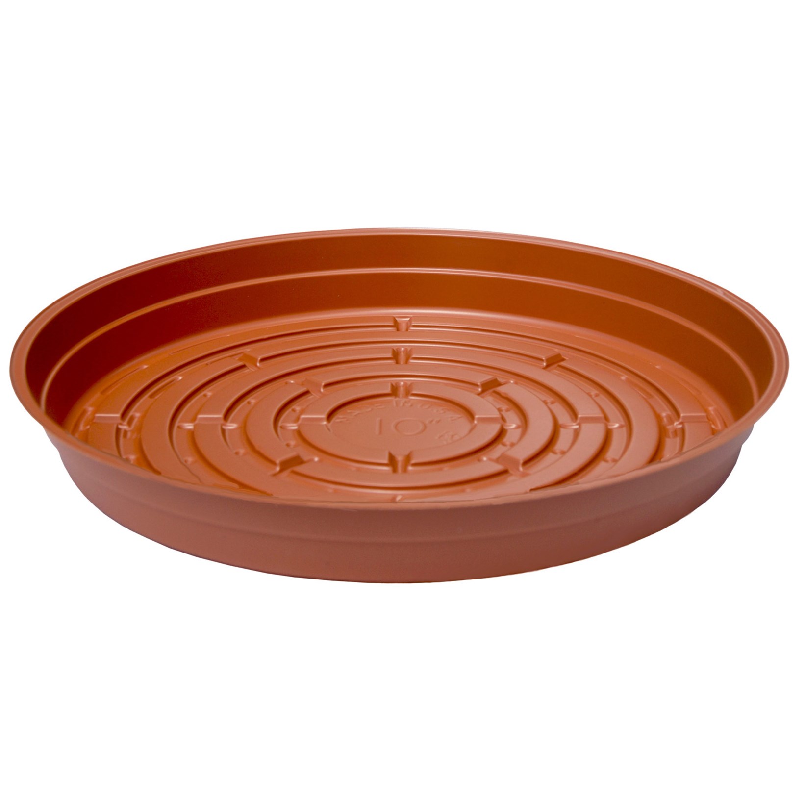 CWP 10" Terracotta Heavy Gauge Vinyl Plant Saucer