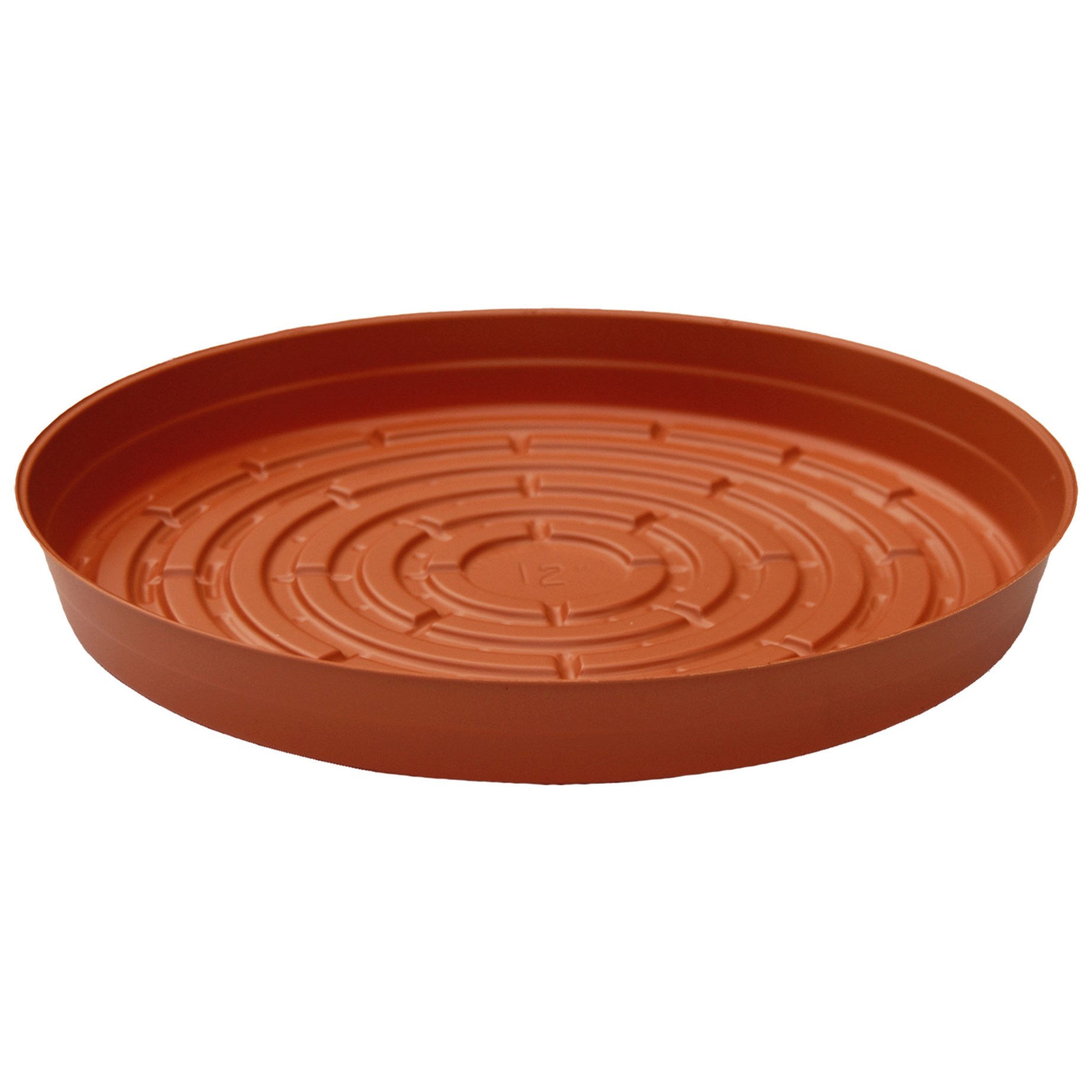 CWP 12" Terracotta Heavy Gauge Vinyl Plant Saucer