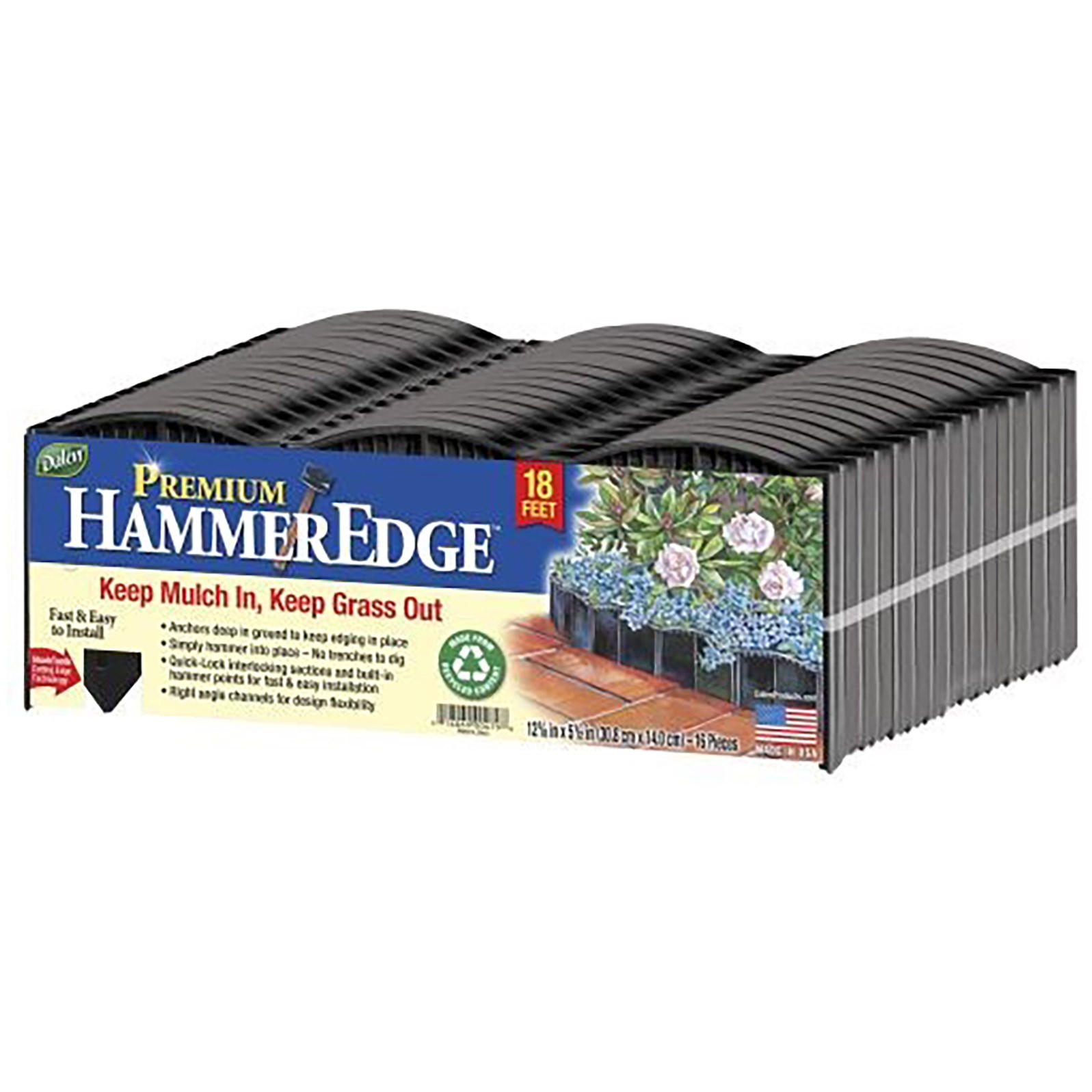 Dalen 18' HammerEdge Black — priced per each; minimum 4; multiples of 4