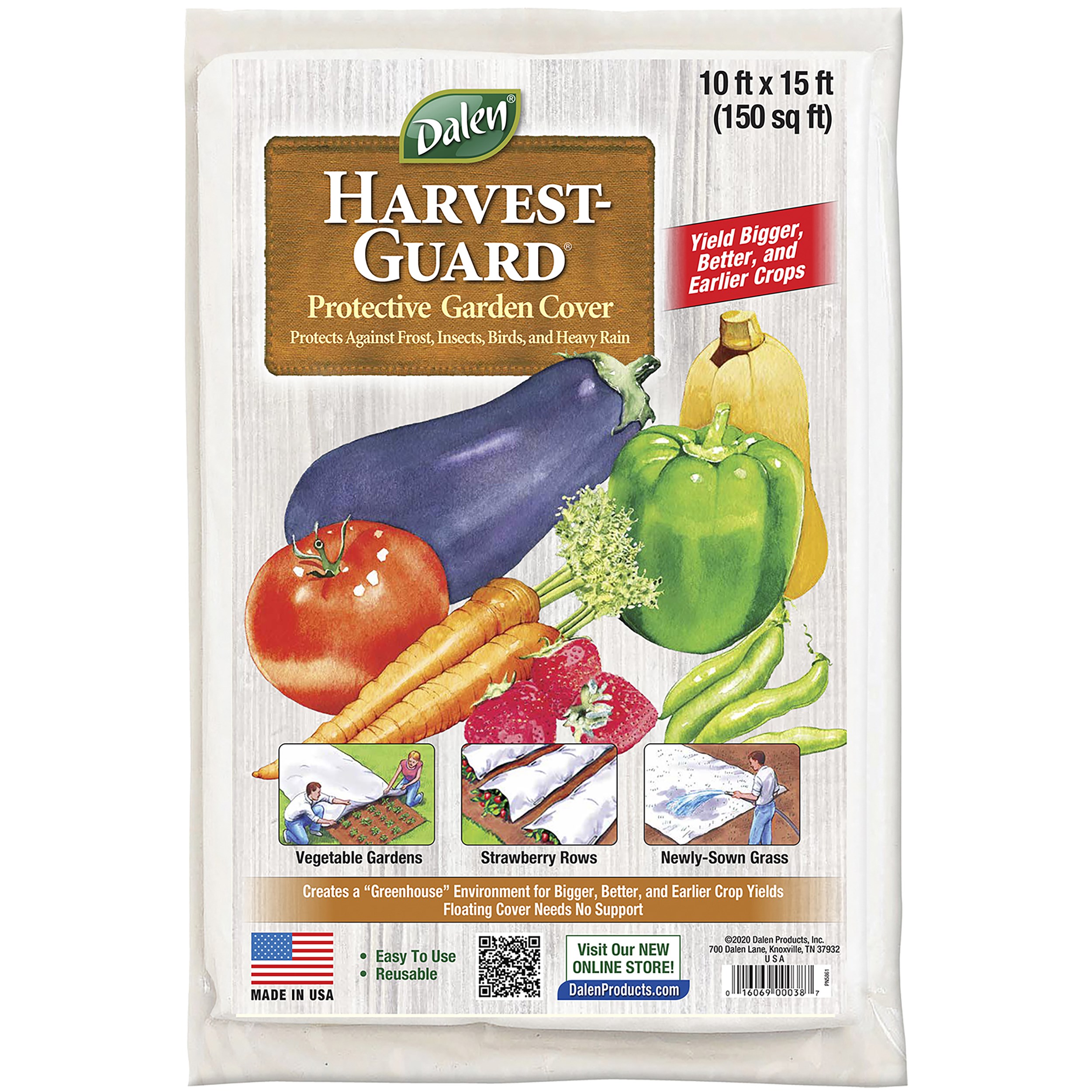 Dalen 10'x15' Harvest Guard Lawn Seed Germination Blanket — priced per each; minimum 12; multiples of 12