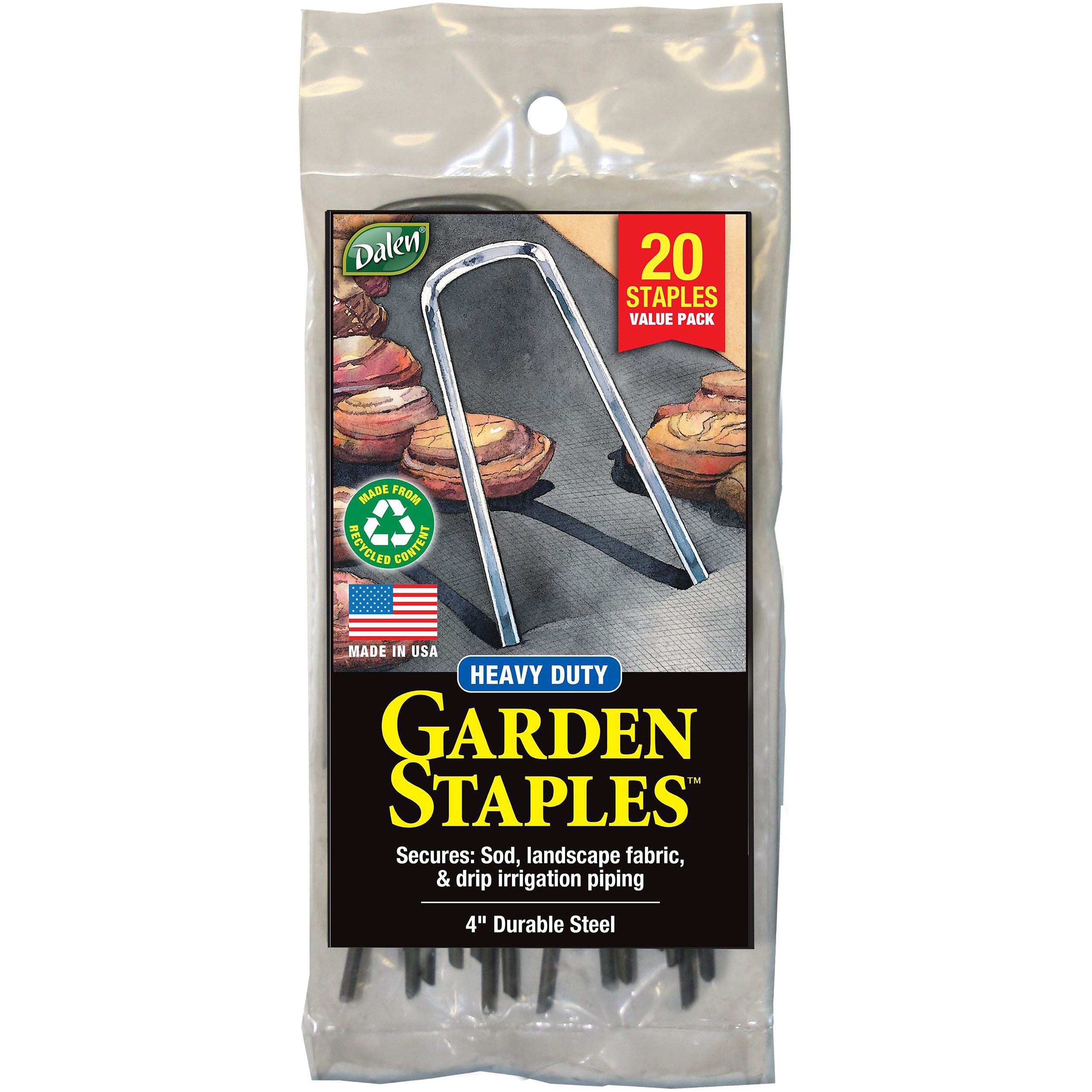 Dalen 20pk Garden Staples In Shelf Displayer