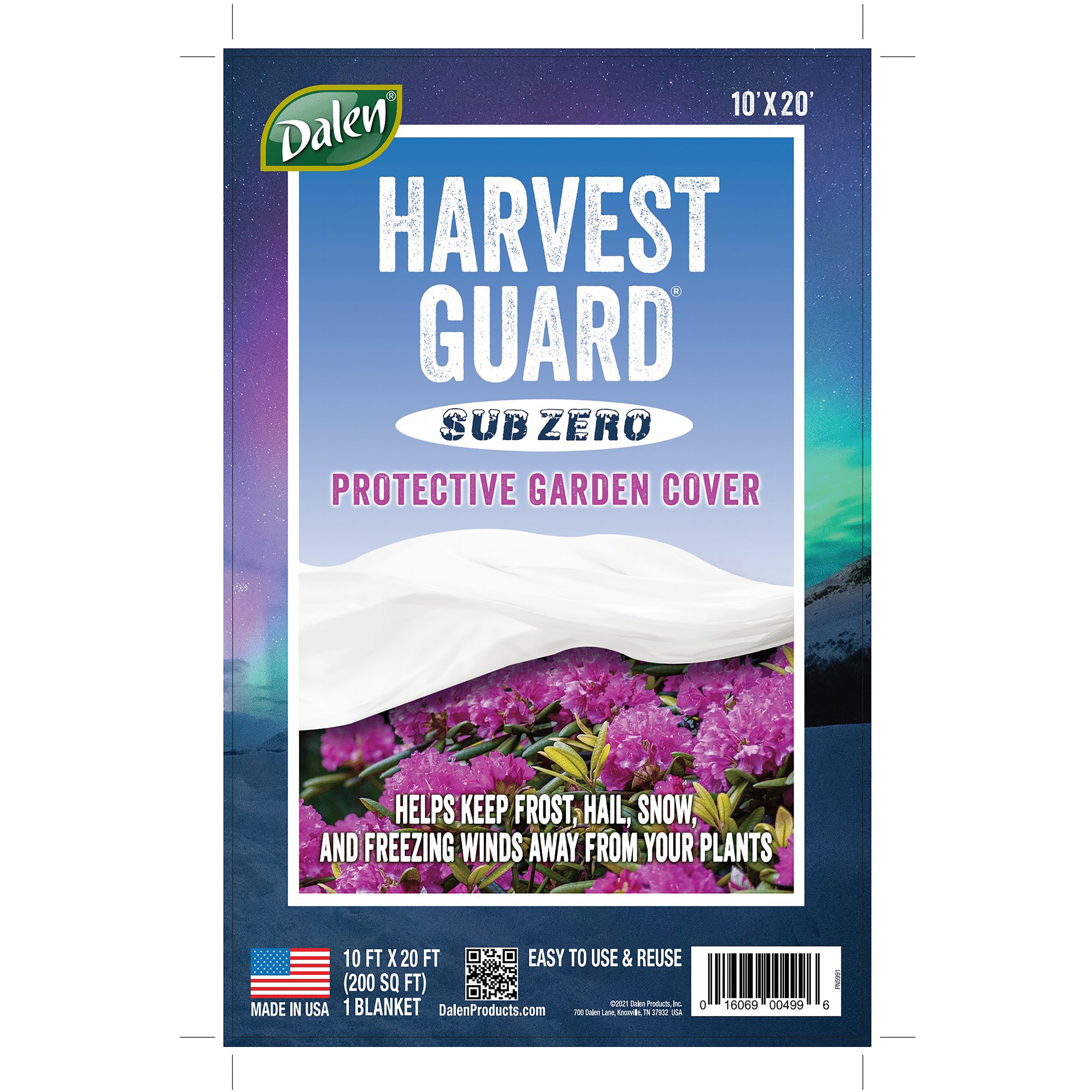 Dalen 10'x20' Harvest Guard Premium Blanket — priced per each; minimum 4; multiples of 4