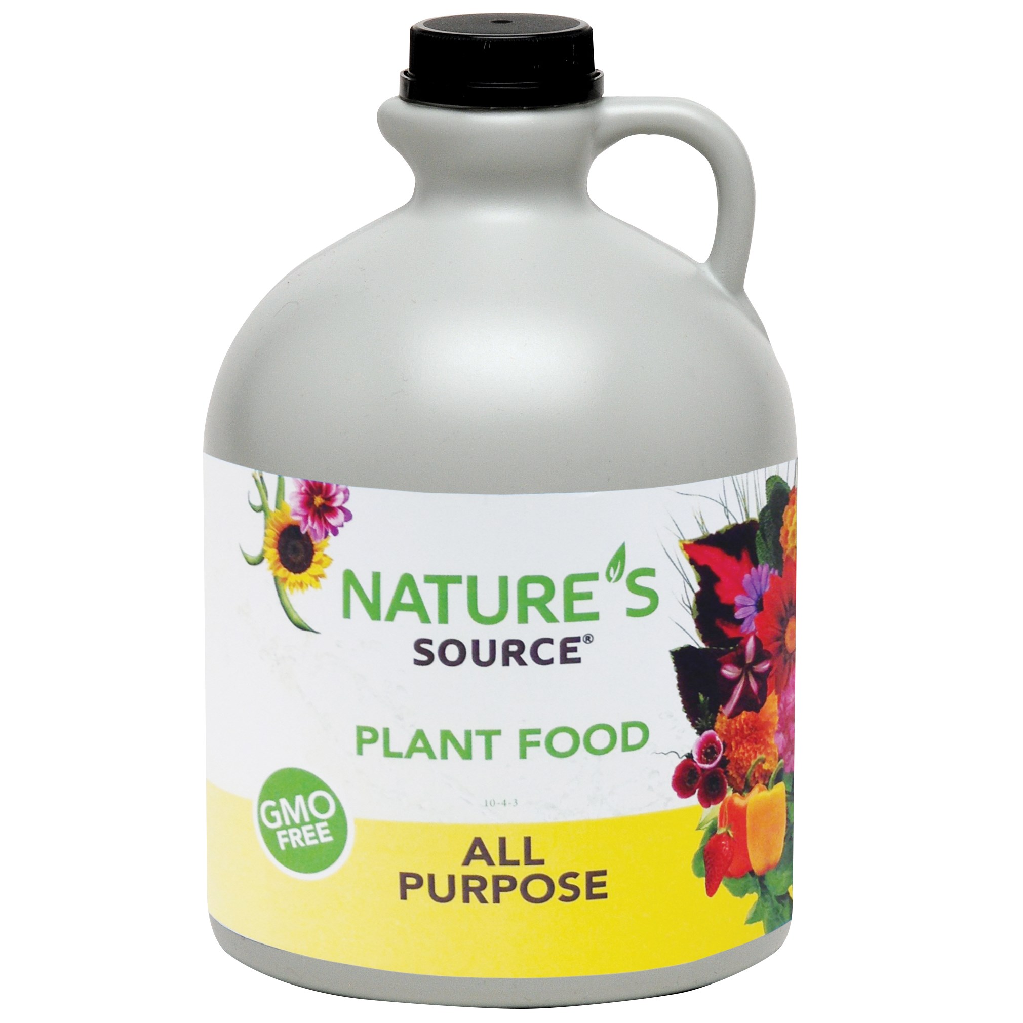Natures Source 64oz 10-4-3 Plant Food — priced per each; minimum 6; multiples of 6