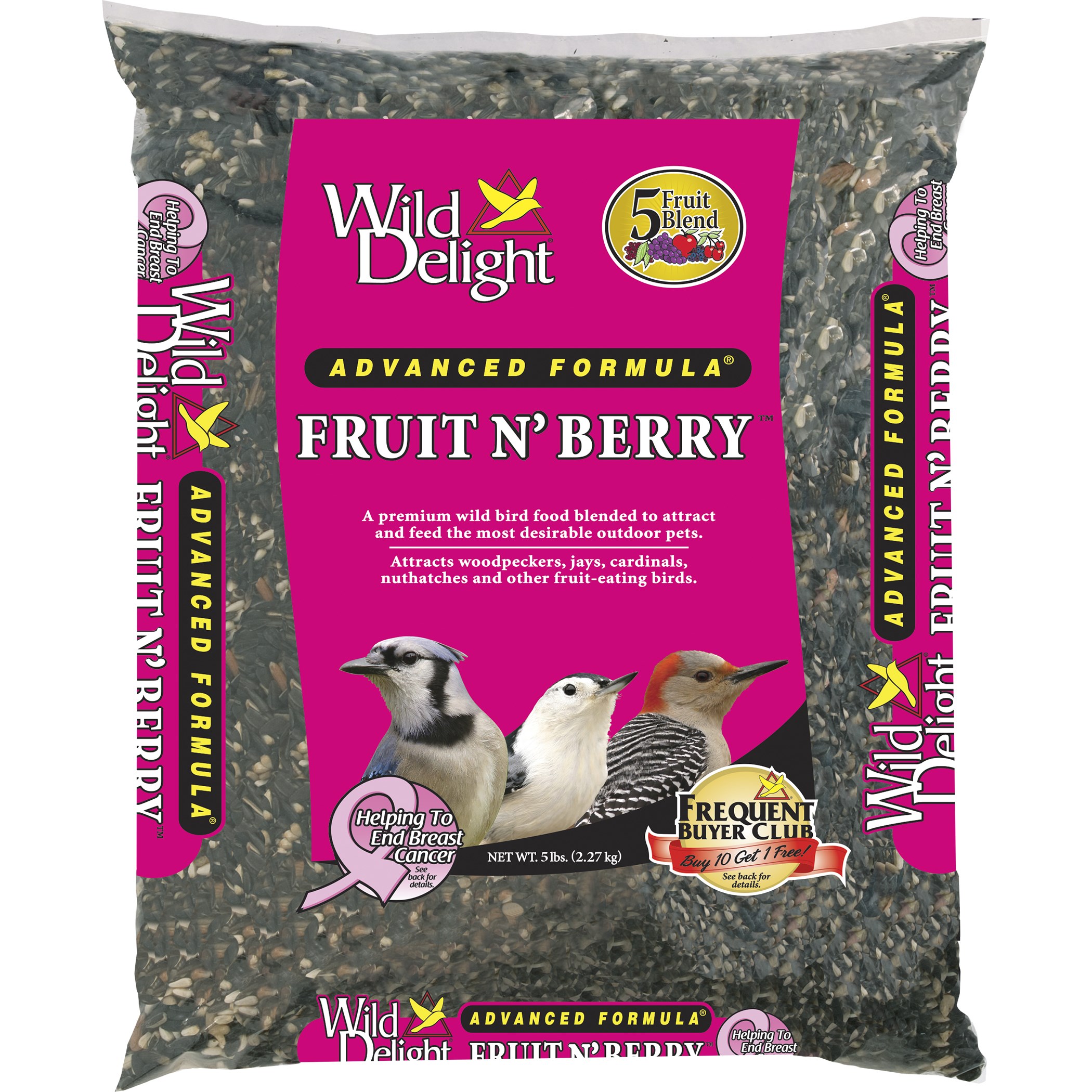Wild Delight 5# Fruit N Berry — priced per each; minimum 6; multiples of 6