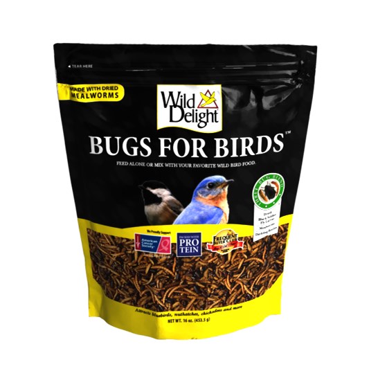 Wild Delight 16oz Bugs for Birds — priced per each; minimum 6; multiples of 6