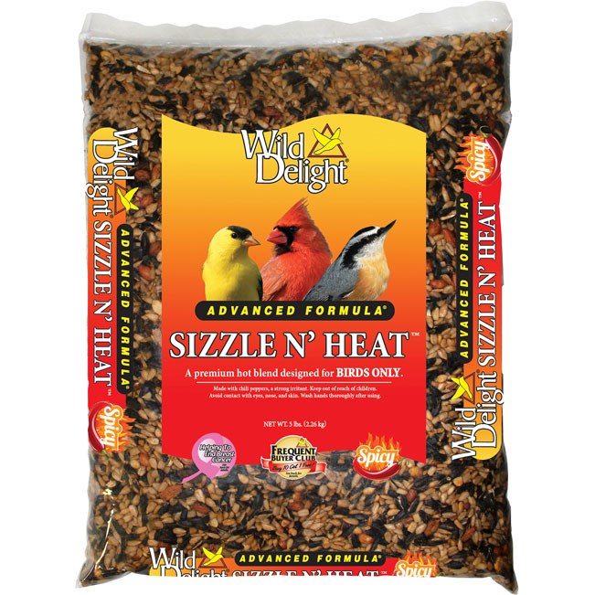 Wild Delight 5# Sizzle N' Heat Bird Food — priced per each; minimum 6; multiples of 6