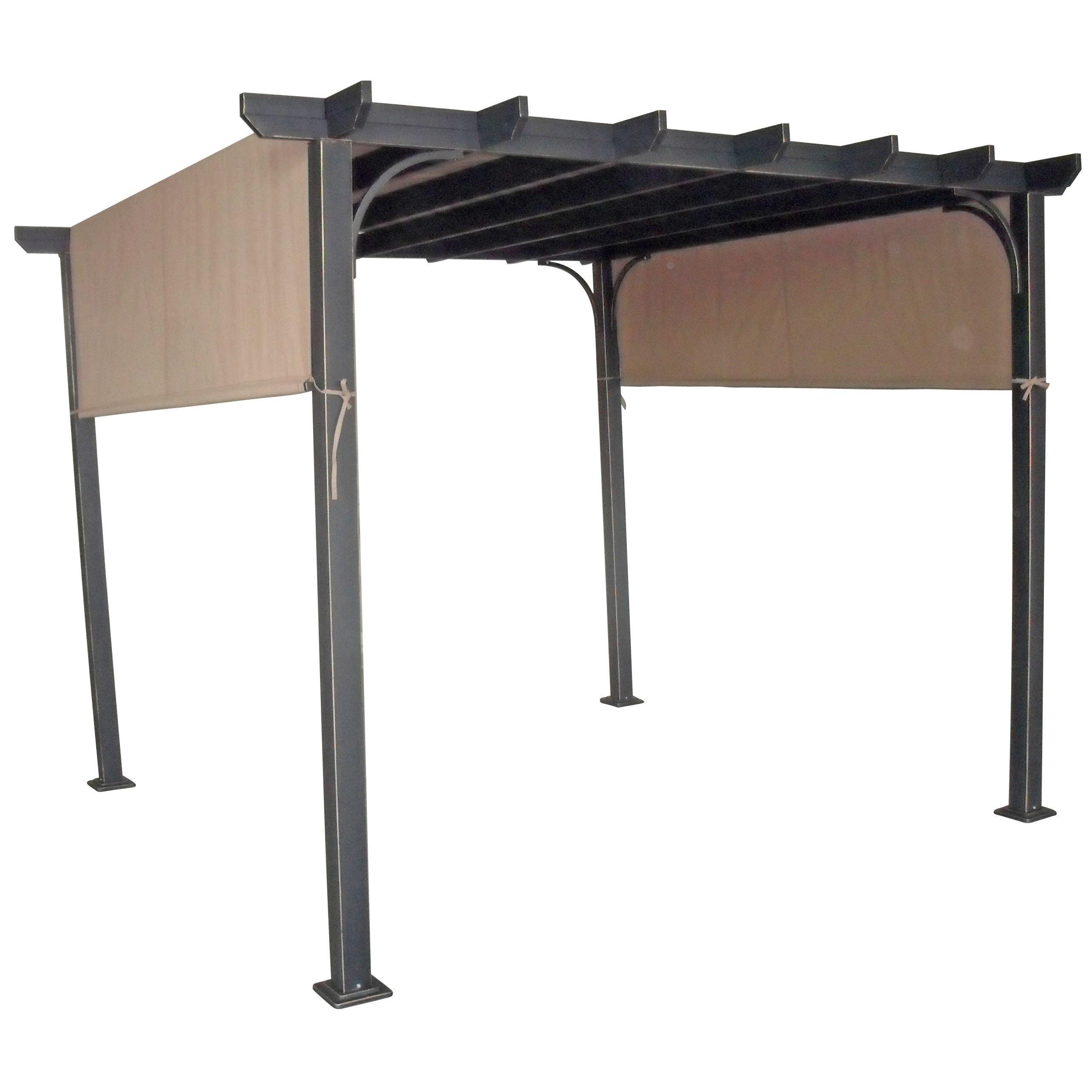 【Adul】PATIO vidaXL Garden Lounge Set Anthracite Aluminum Large Modular