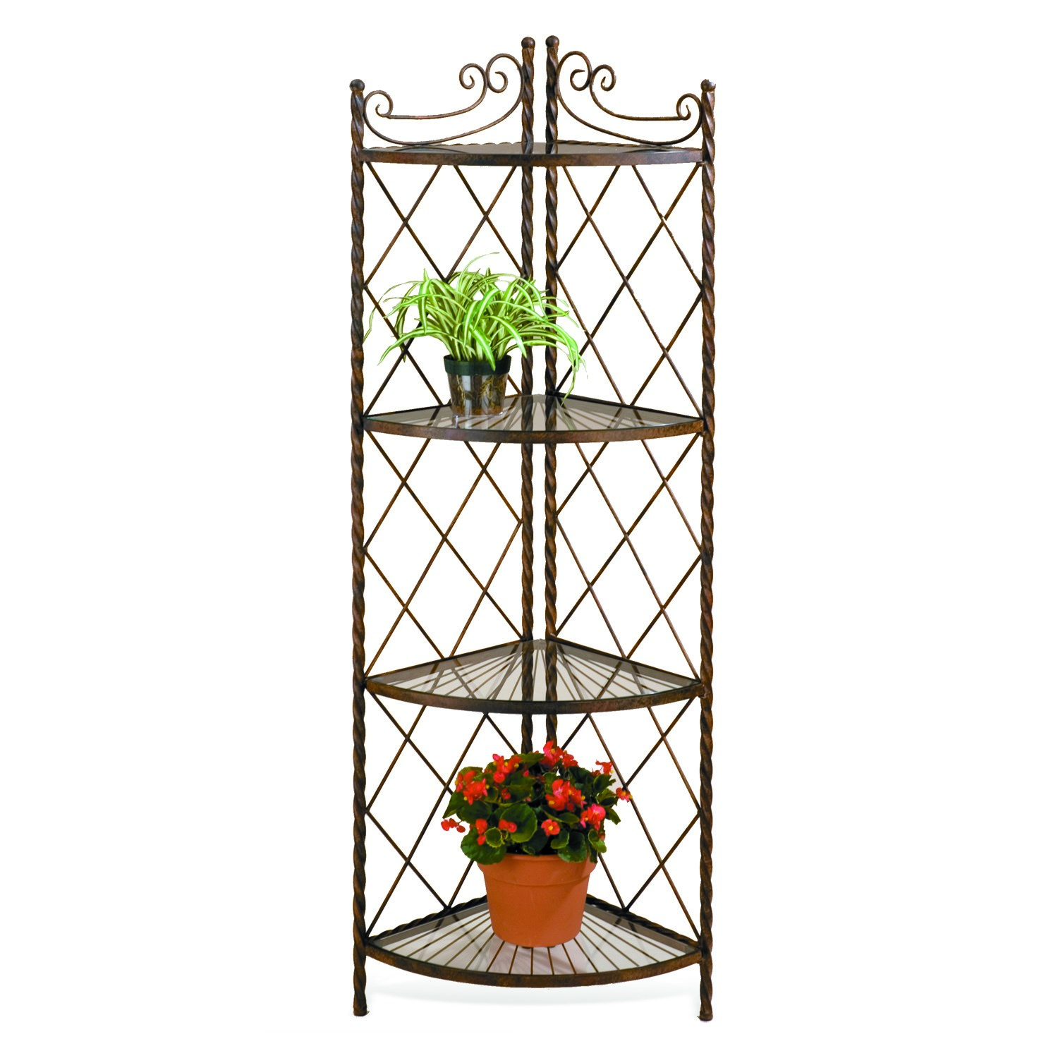 Deer Park XXX Corner Plant Stand