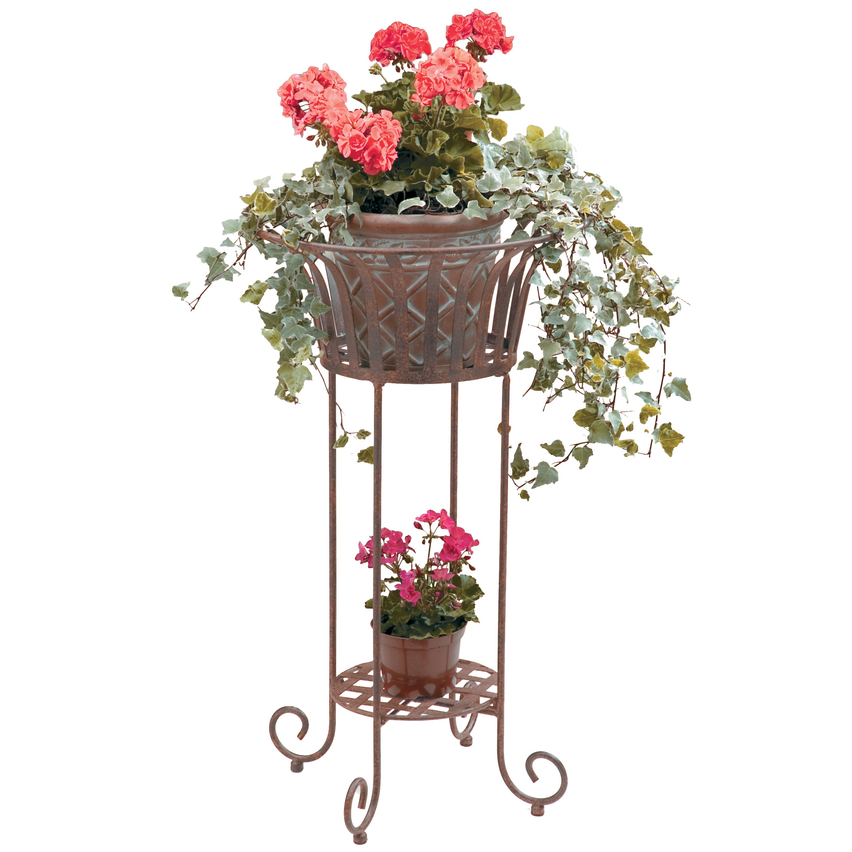 Deer Park Round Solera Planter Indoor Outdoor — priced per each; minimum 2; multiples of 2