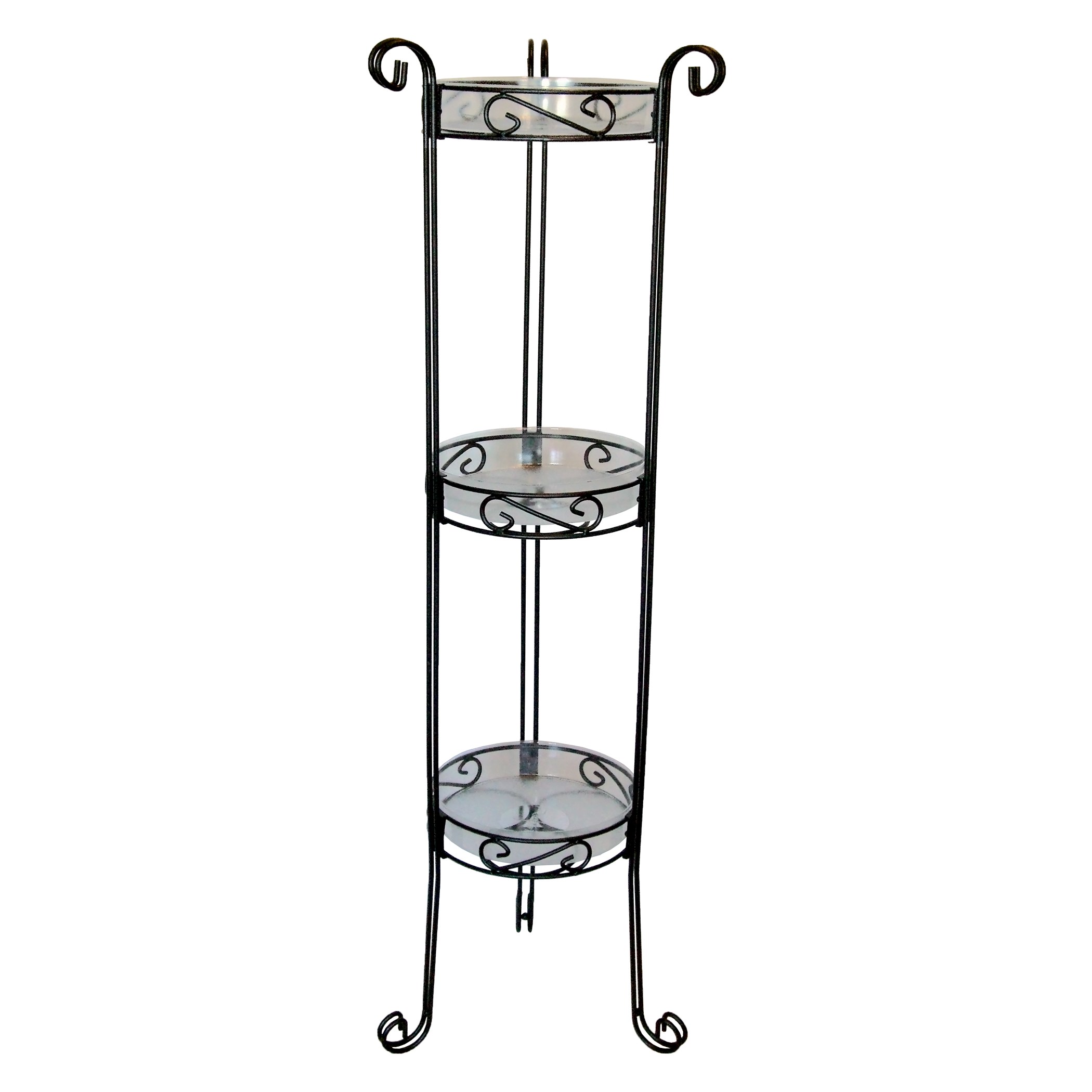 Deer Park Plant Stand Column Black