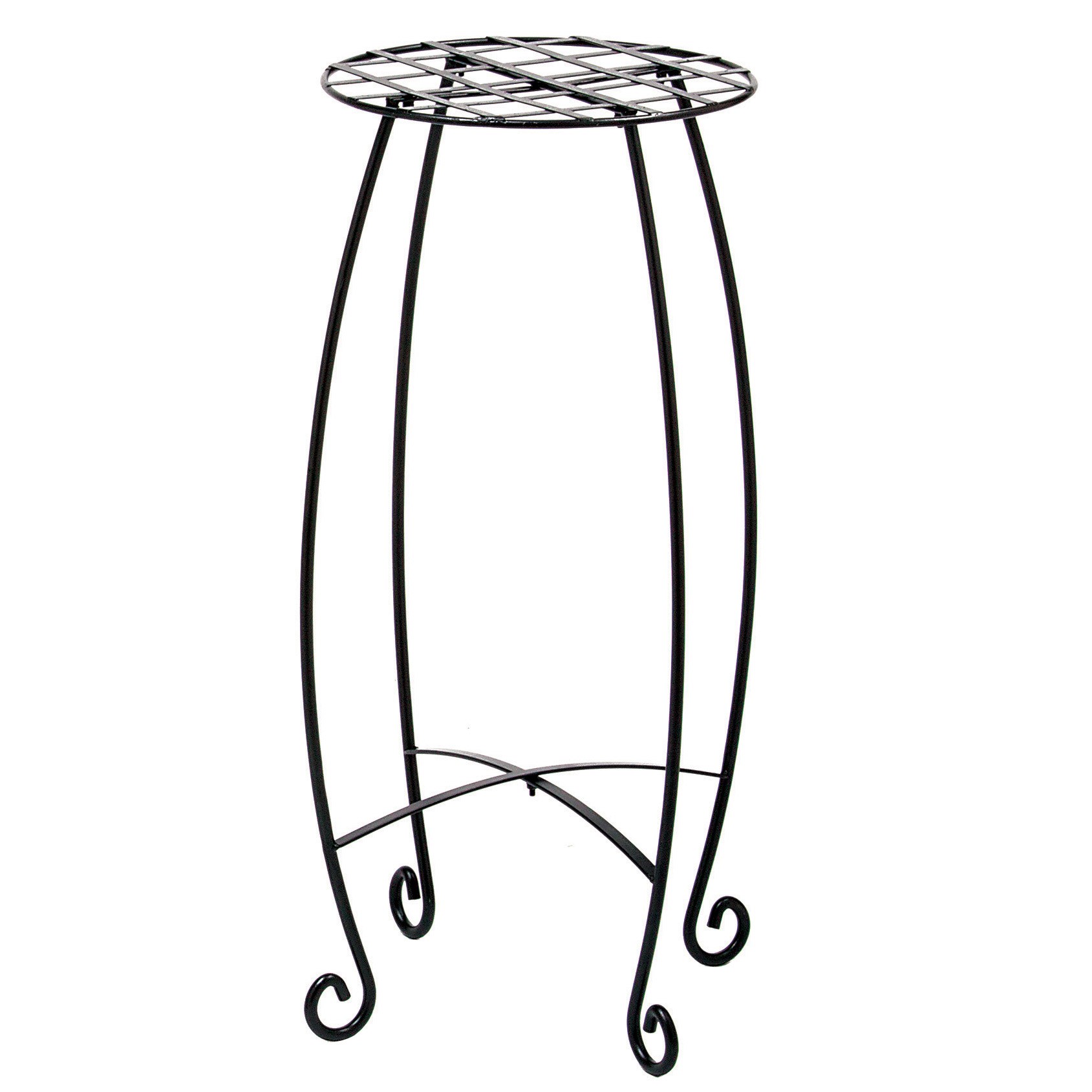 Deer Park 27" Lattice Plant Stand Black