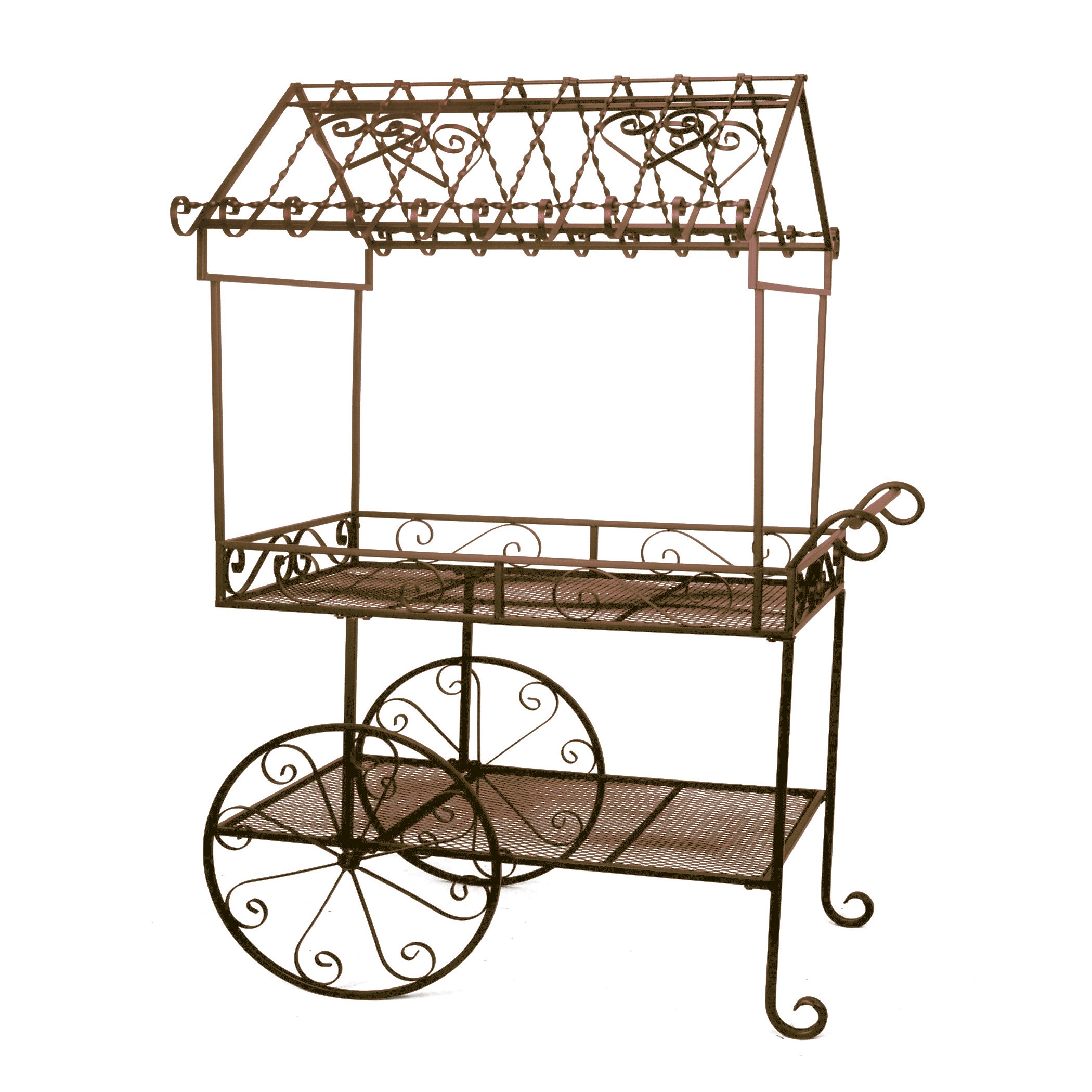 Deer Park Ironworks® Large Flower Cart