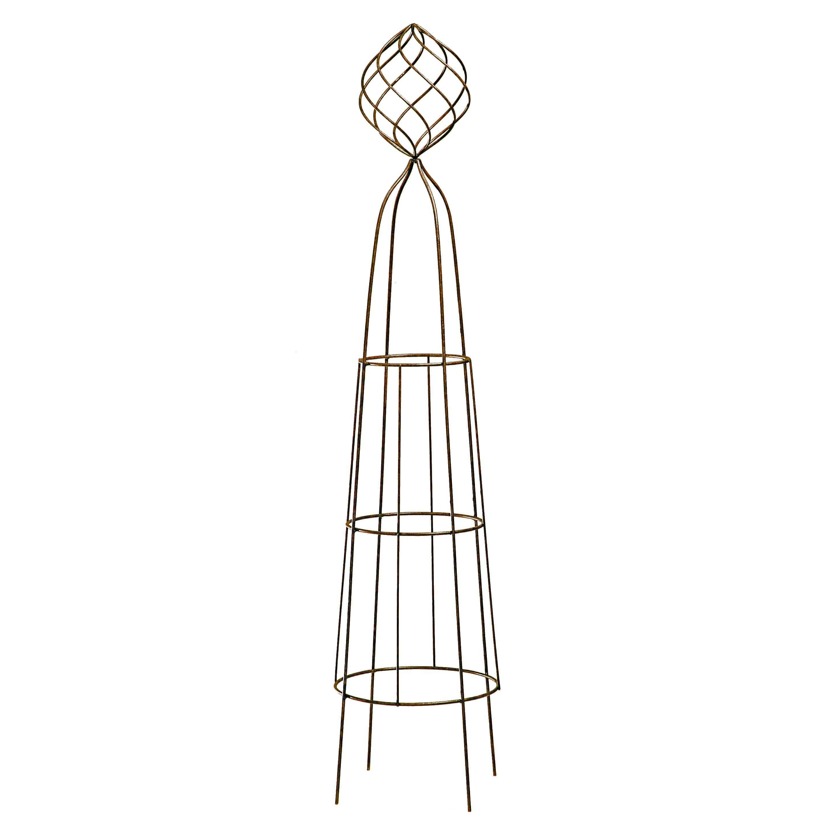 Deer Park Tall F/C W/ Ball Topiary — priced per each; minimum 4; multiples of 4