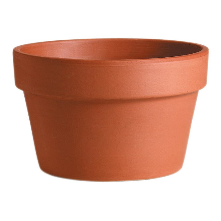 Deroma 10.6" Azalea Pot Terra Cotta Clay Case Pack — priced per each; minimum 5; multiples of 5