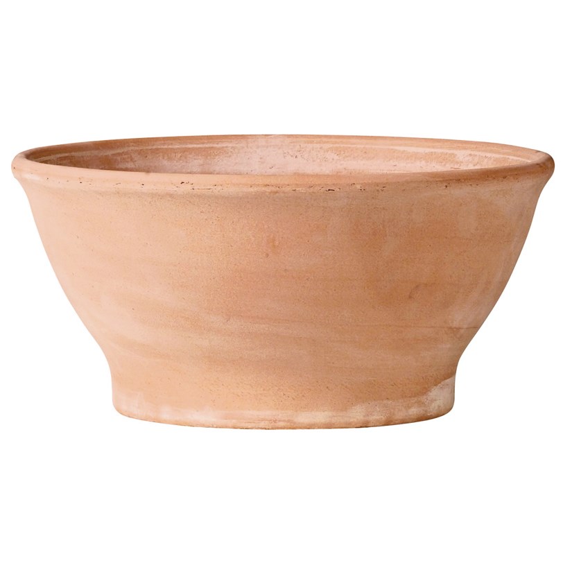 Deroma 9.1" Bowl Smooth Blush Clay Case Pack — priced per each; minimum 6; multiples of 6