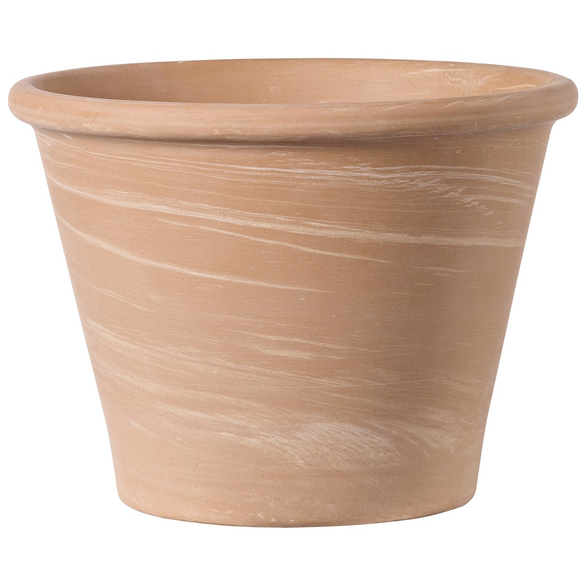 Deroma 6.7" Vasum Duo Blush Clay Case Pack — priced per each; minimum 16; multiples of 16
