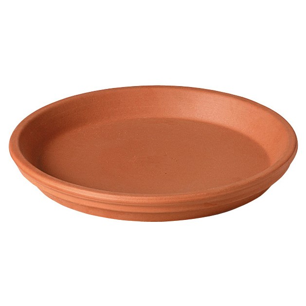 Deroma 2" Saucer Terra Cotta Clay Case Pack — priced per each; minimum 18; multiples of 18