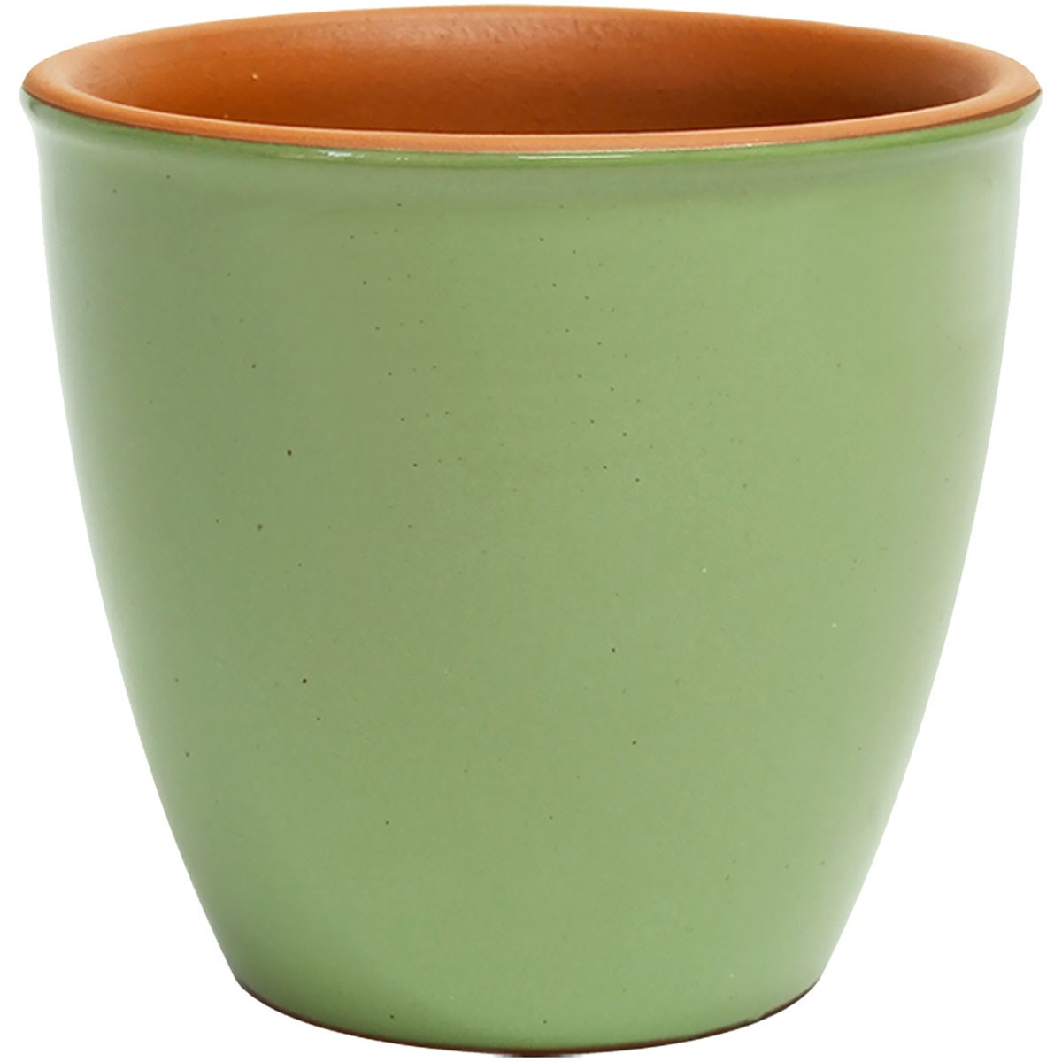 Deroma 5.4" Bell Flower Pot Sage — priced per each; minimum 12; multiples of 12