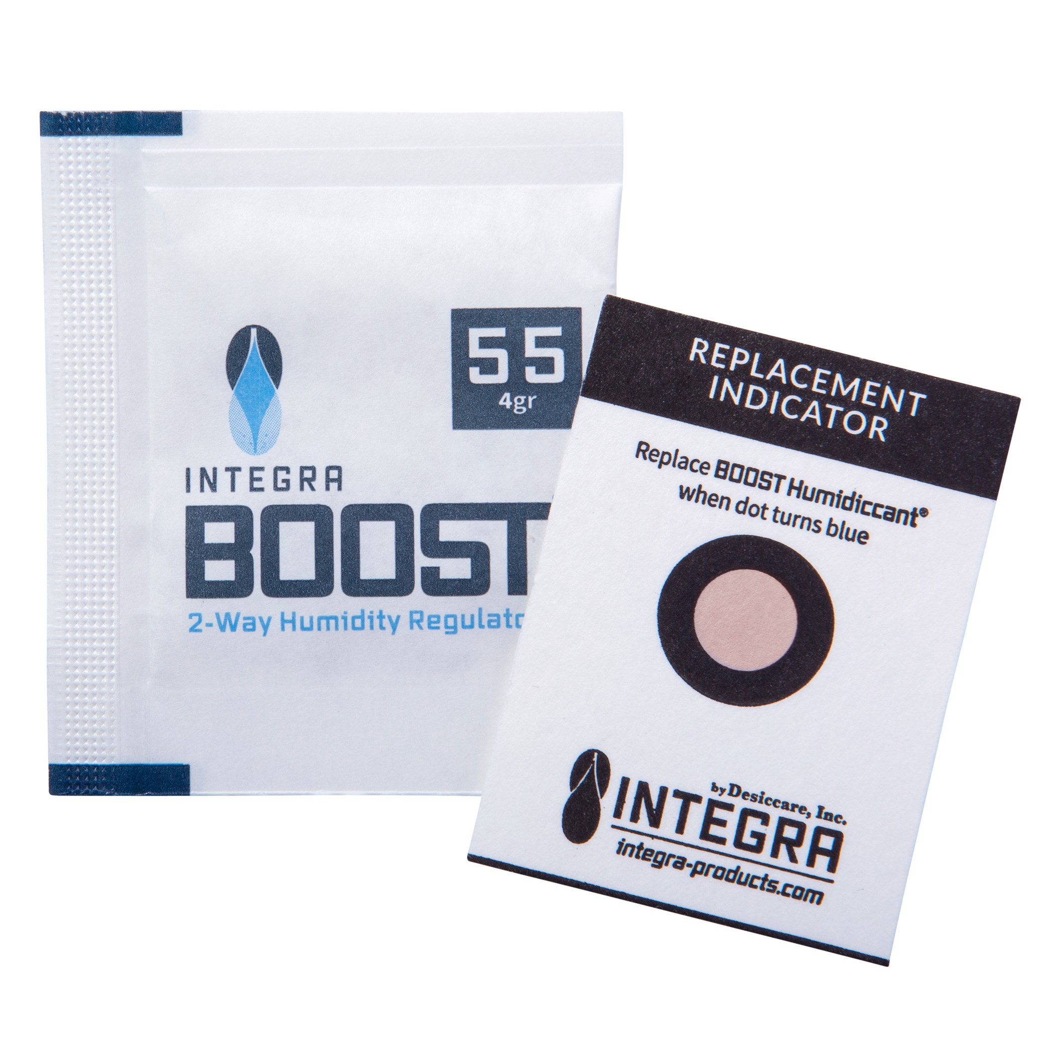Desiccare / Integra 4g RH 55% Ret Ind Overwrap HIC 4CS/MC — priced per each; minimum 200; multiples of 200